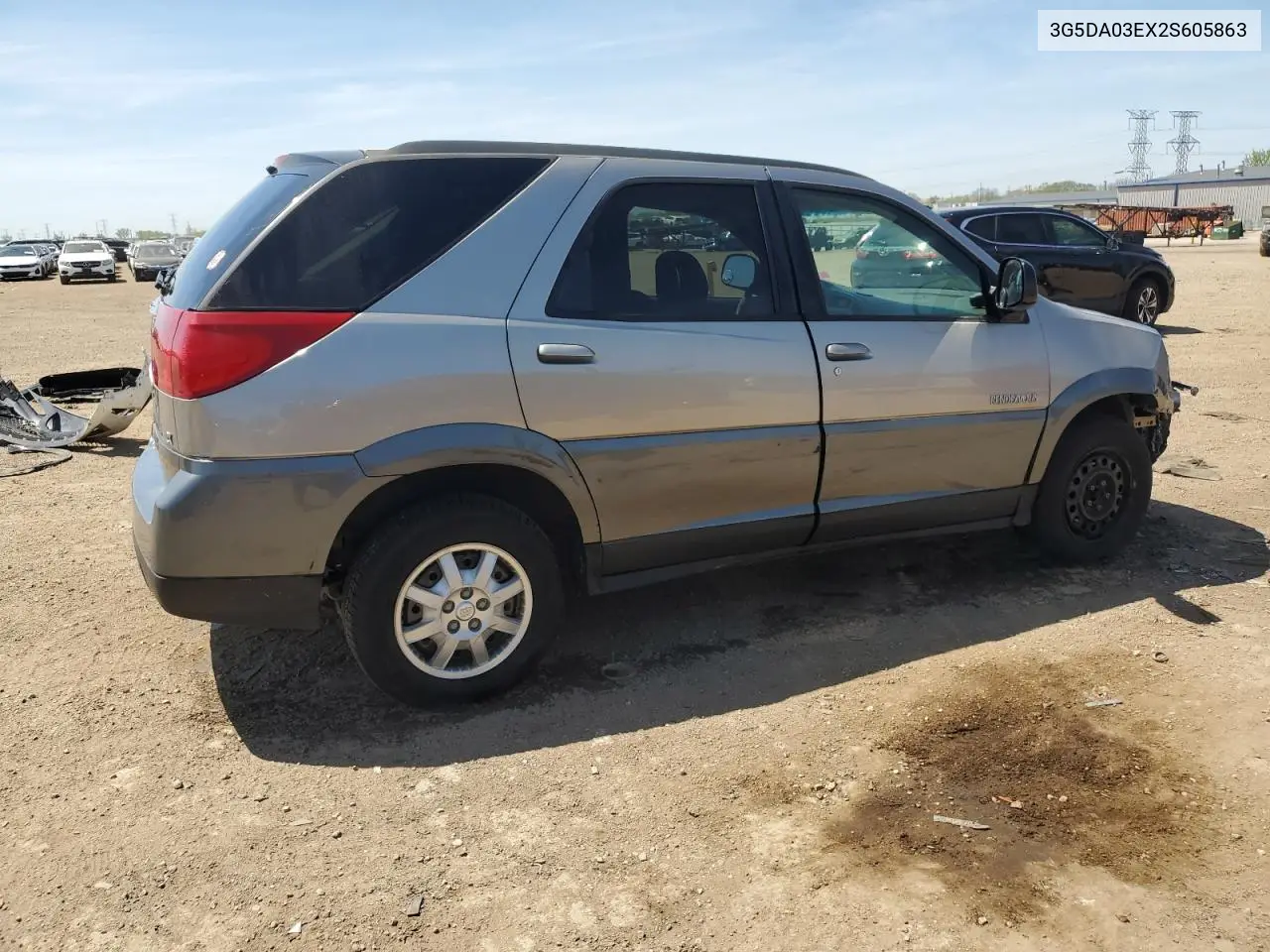 2002 Buick Rendezvous Cx VIN: 3G5DA03EX2S605863 Lot: 55438665