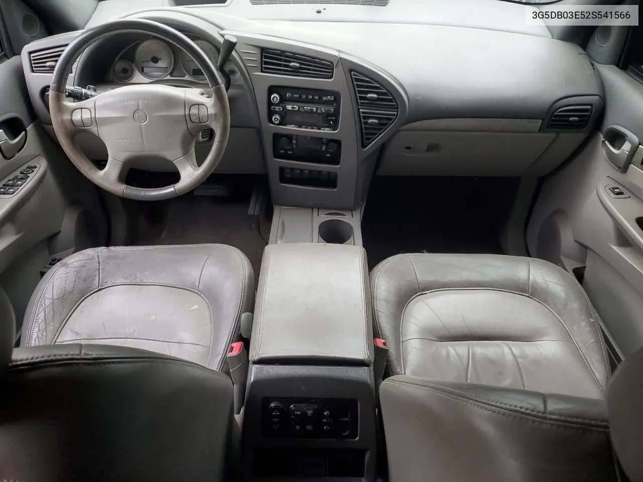 2002 Buick Rendezvous Cx VIN: 3G5DB03E52S541566 Lot: 62655015