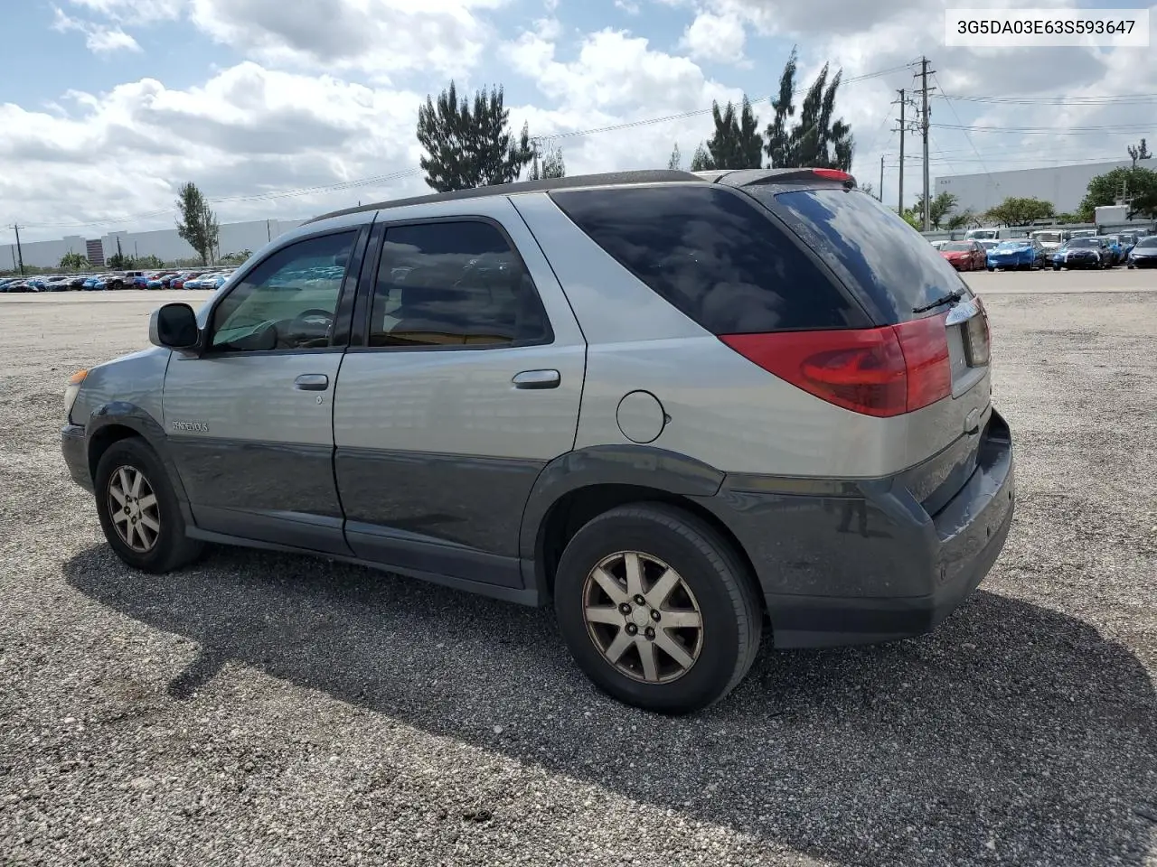 2003 Buick Rendezvous Cx VIN: 3G5DA03E63S593647 Lot: 48691695