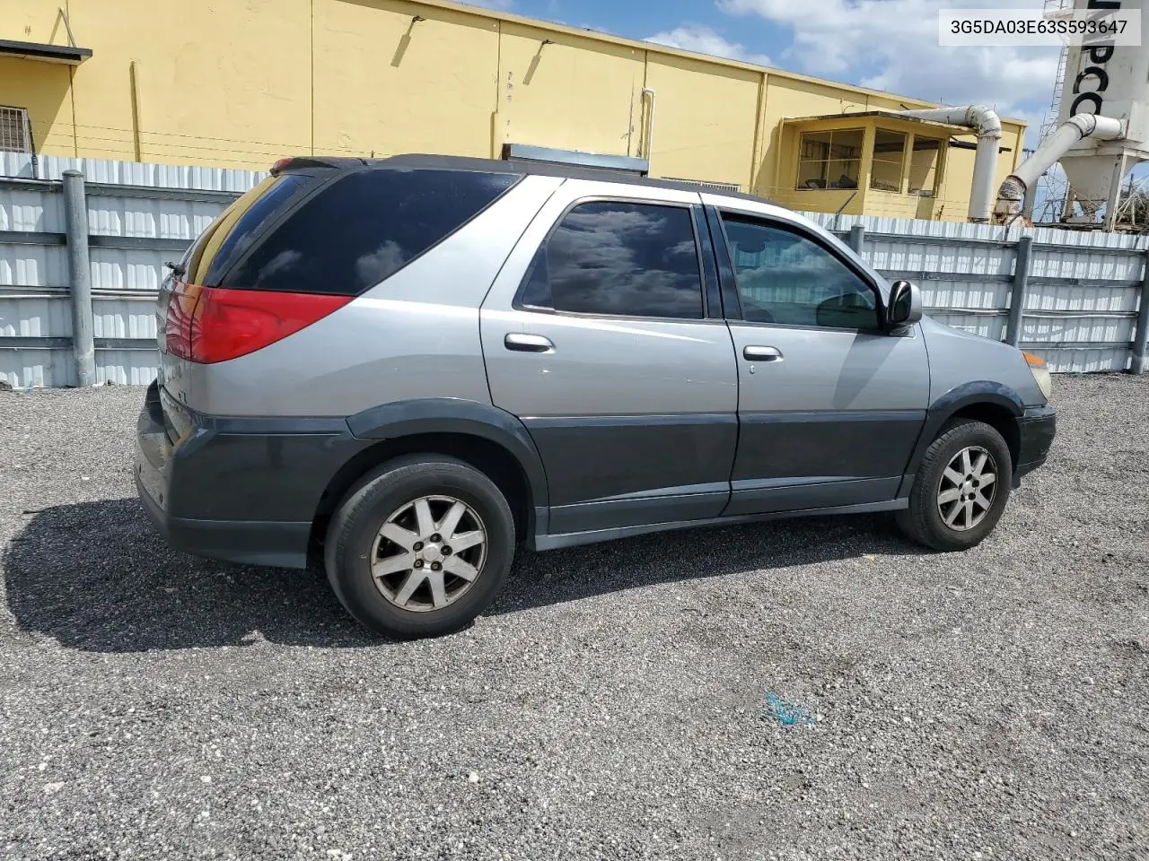 2003 Buick Rendezvous Cx VIN: 3G5DA03E63S593647 Lot: 48691695