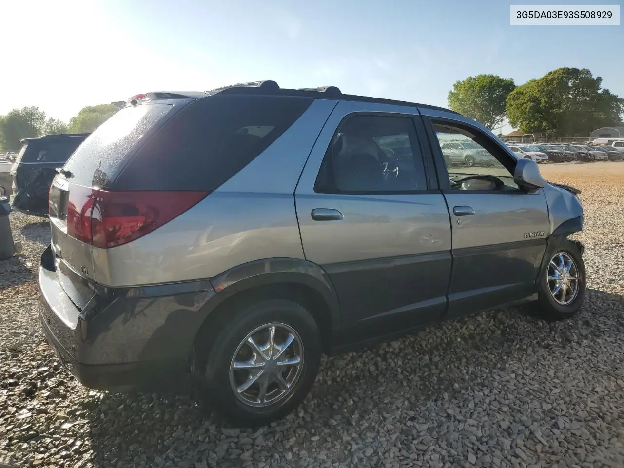 2003 Buick Rendezvous Cx VIN: 3G5DA03E93S508929 Lot: 53497945