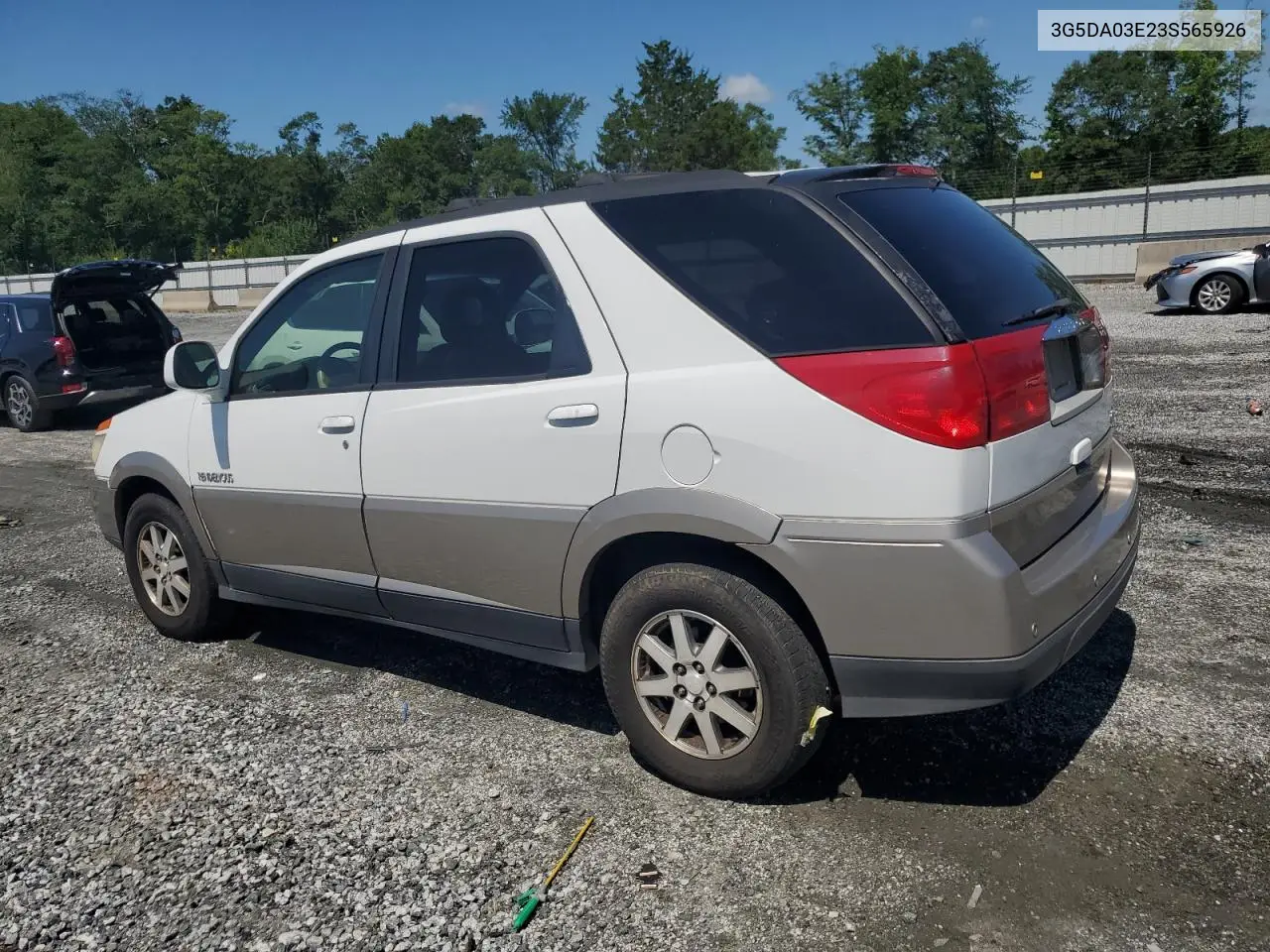 2003 Buick Rendezvous Cx VIN: 3G5DA03E23S565926 Lot: 60612215