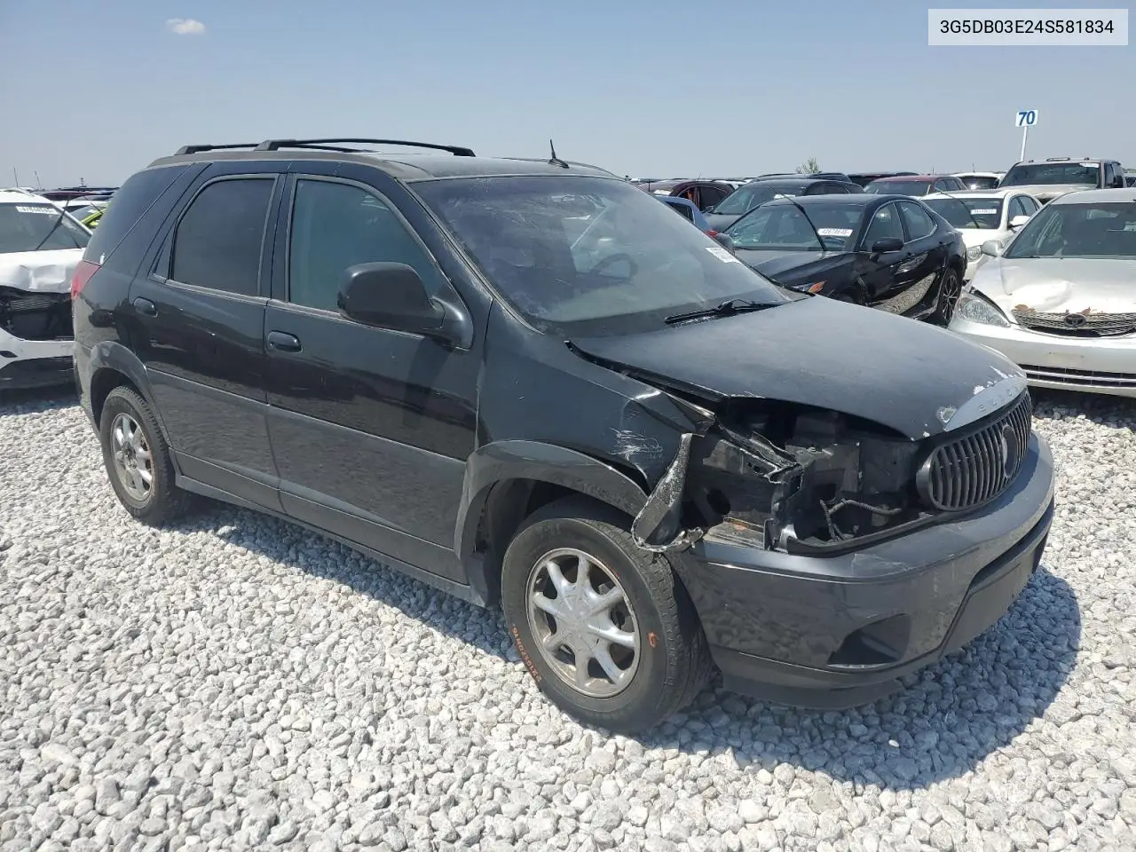 2004 Buick Rendezvous Cx VIN: 3G5DB03E24S581834 Lot: 53708455
