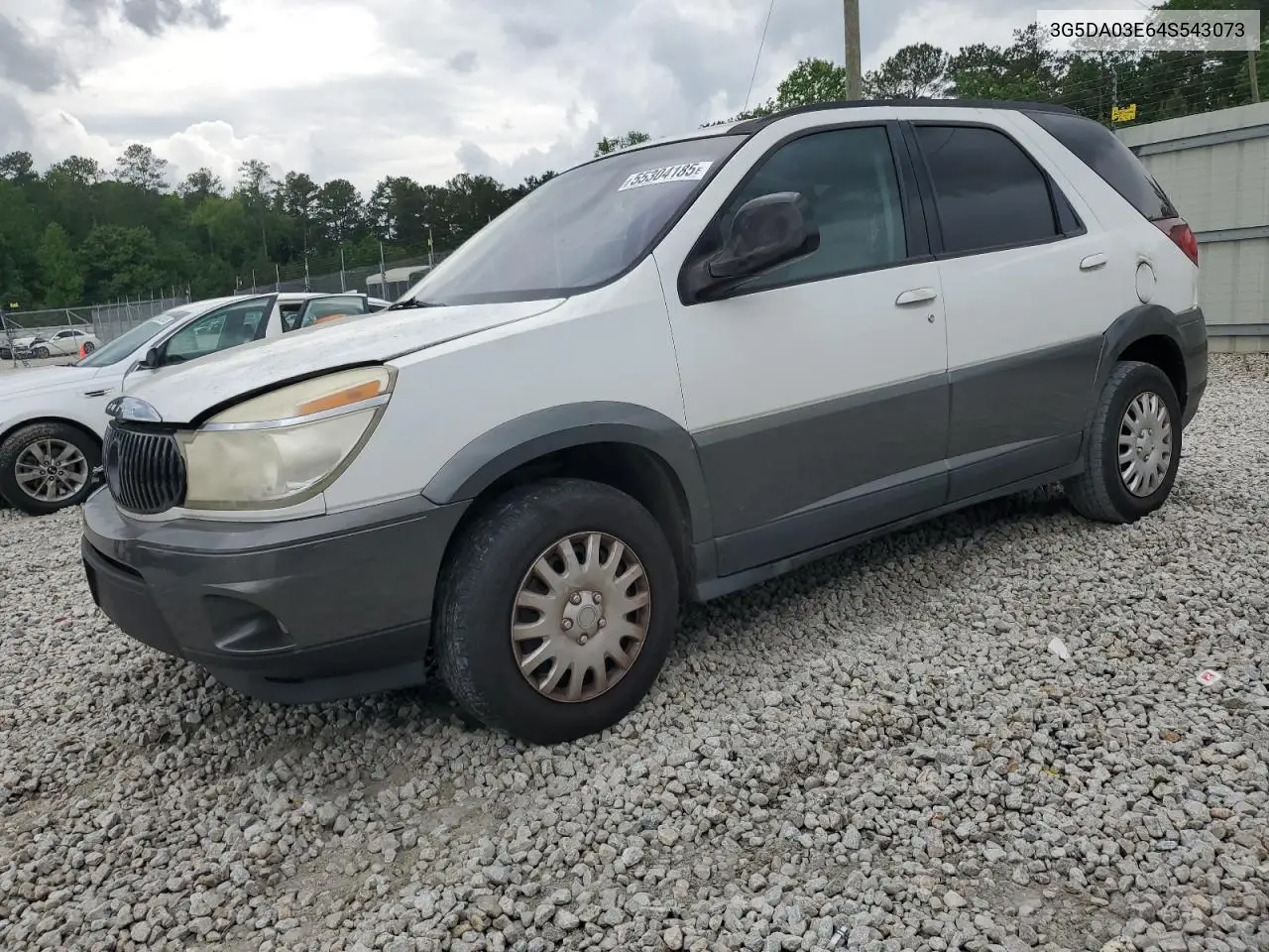 2004 Buick Rendezvous Cx VIN: 3G5DA03E64S543073 Lot: 55304185