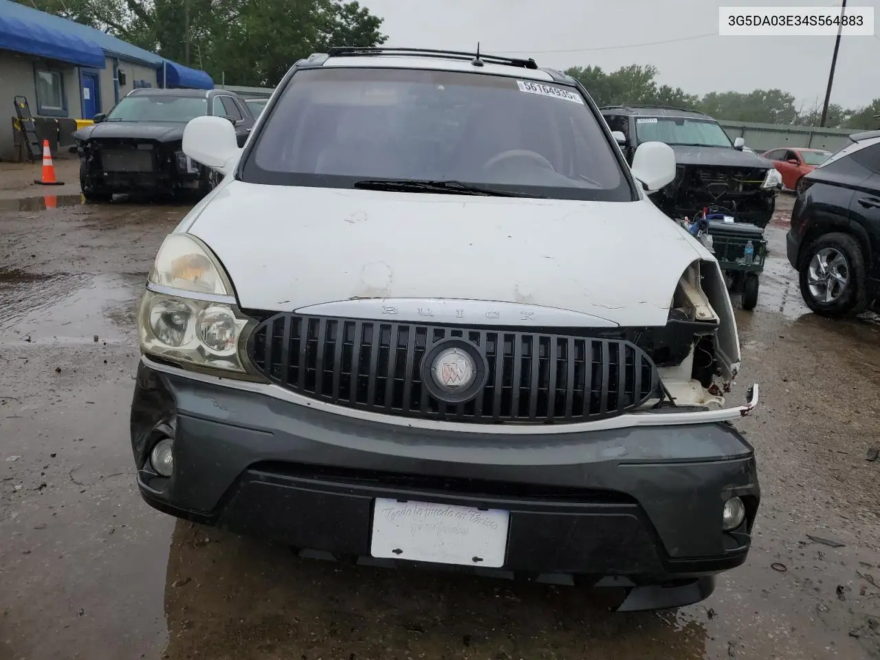 2004 Buick Rendezvous Cx VIN: 3G5DA03E34S564883 Lot: 56164935