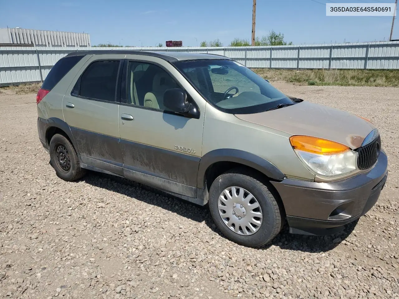 2004 Buick Rendezvous Cx VIN: 3G5DA03E64S540691 Lot: 56735415