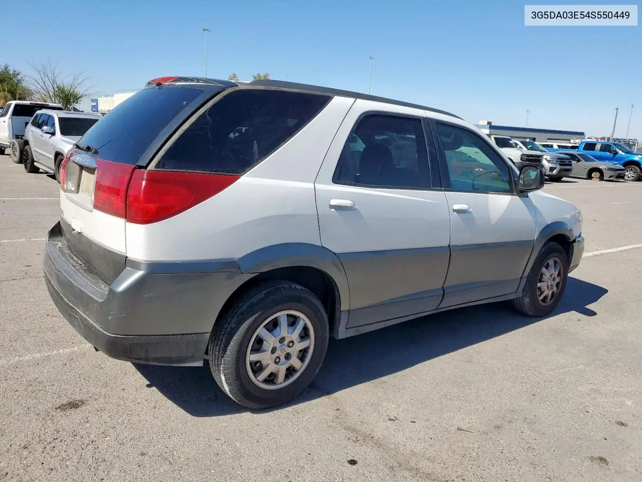 2004 Buick Rendezvous Cx VIN: 3G5DA03E54S550449 Lot: 59496665