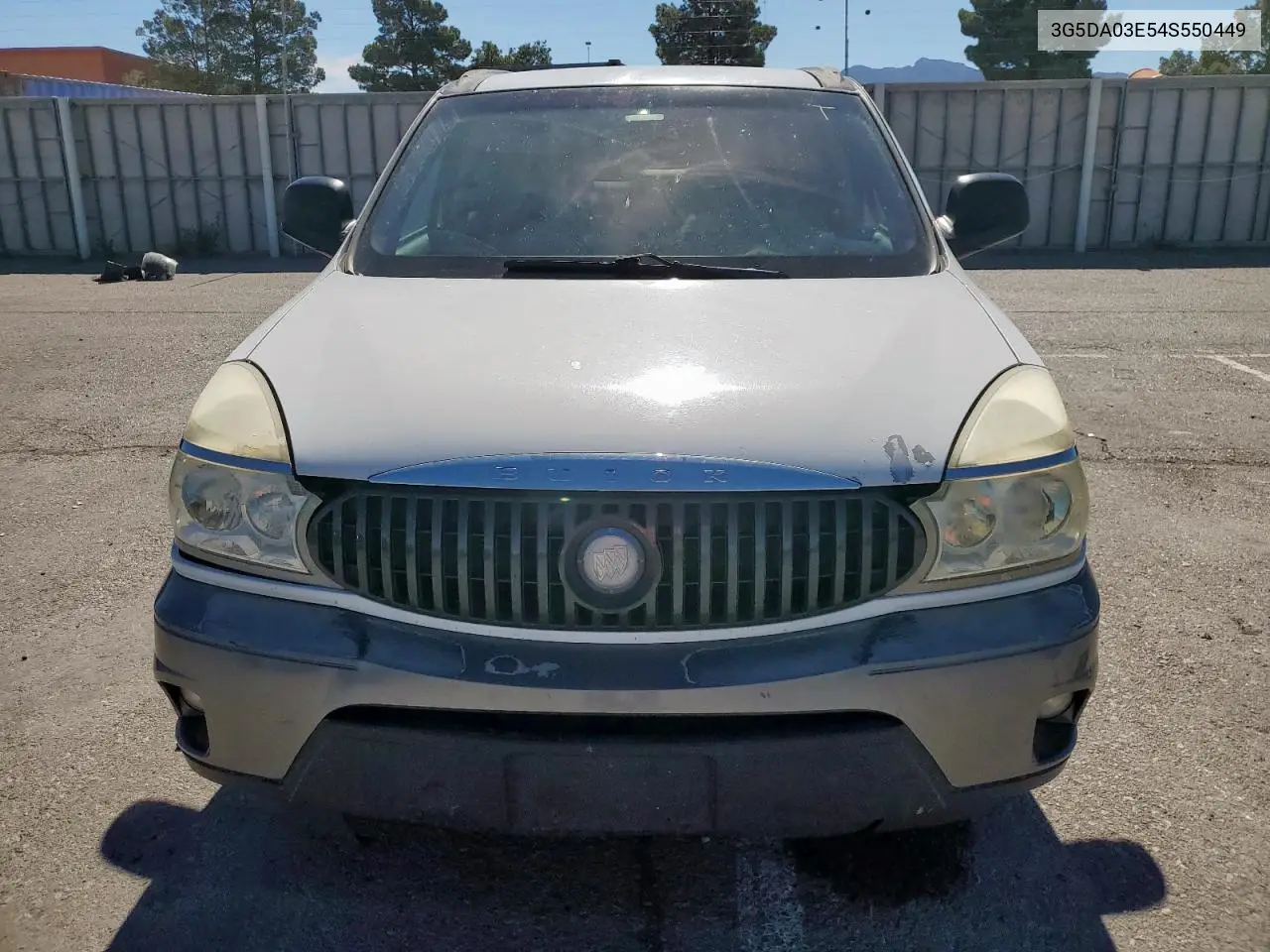 2004 Buick Rendezvous Cx VIN: 3G5DA03E54S550449 Lot: 59496665