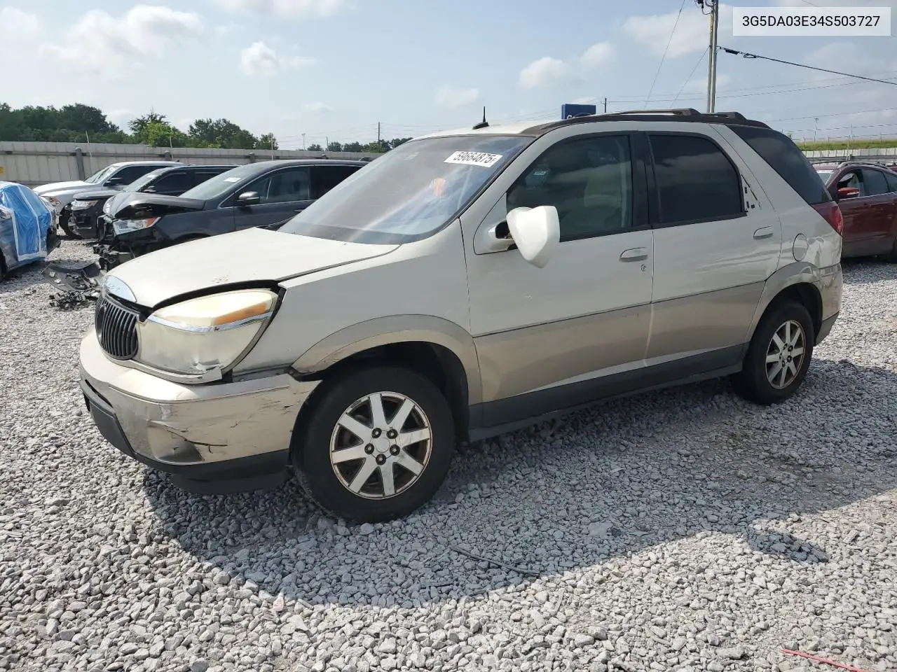 2004 Buick Rendezvous Cx VIN: 3G5DA03E34S503727 Lot: 59664875