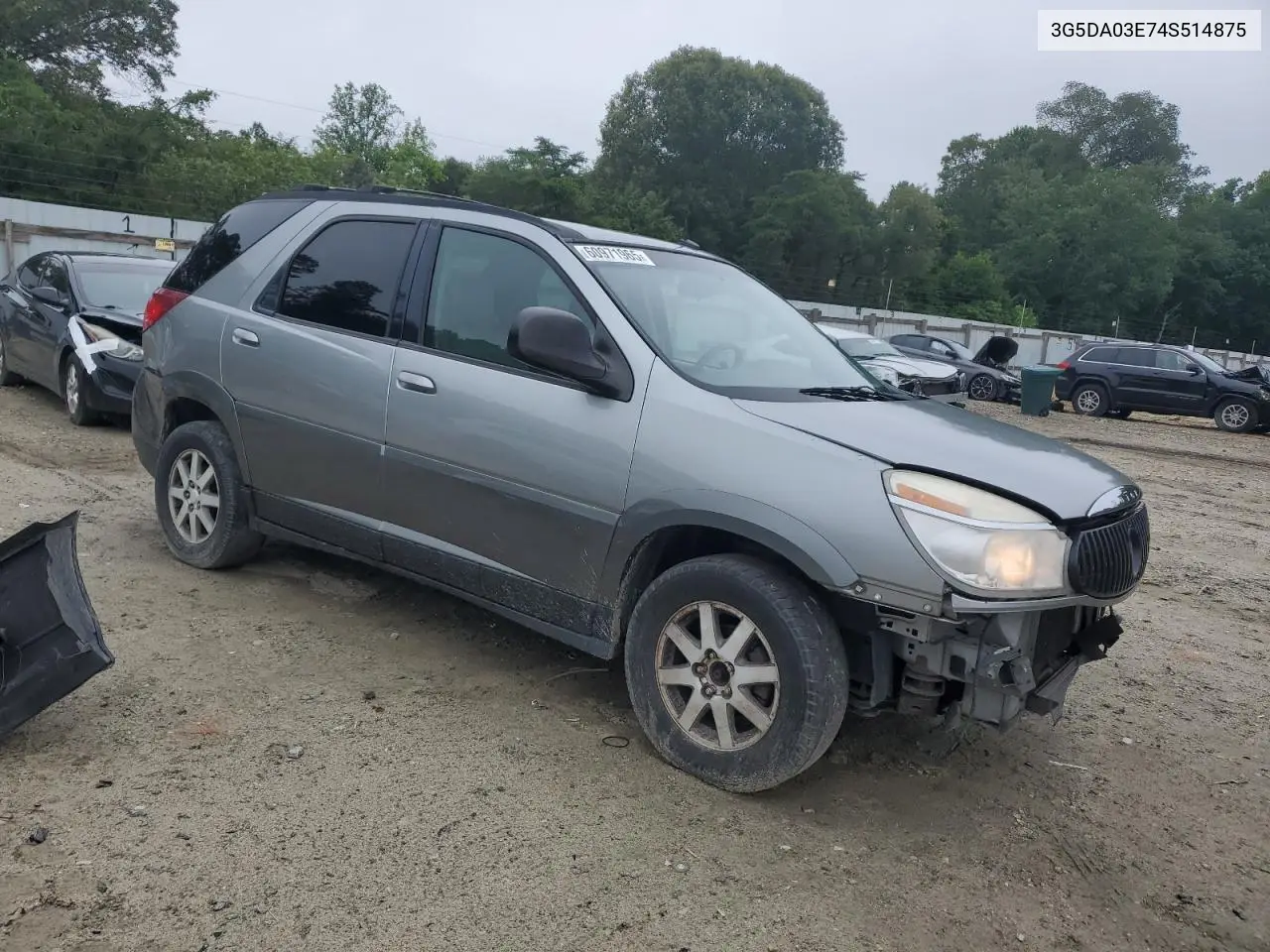 2004 Buick Rendezvous Cx VIN: 3G5DA03E74S514875 Lot: 60971965