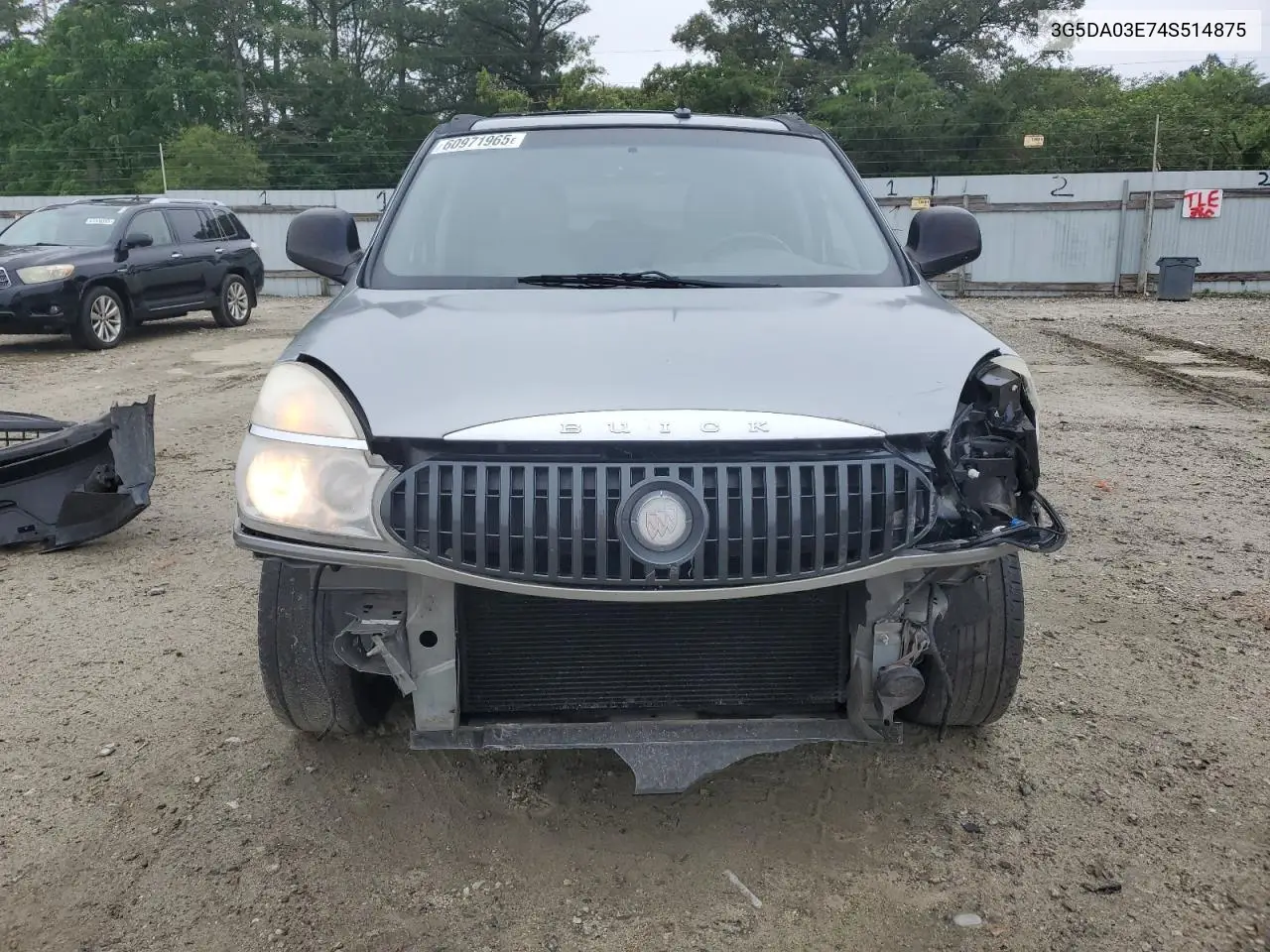 2004 Buick Rendezvous Cx VIN: 3G5DA03E74S514875 Lot: 60971965