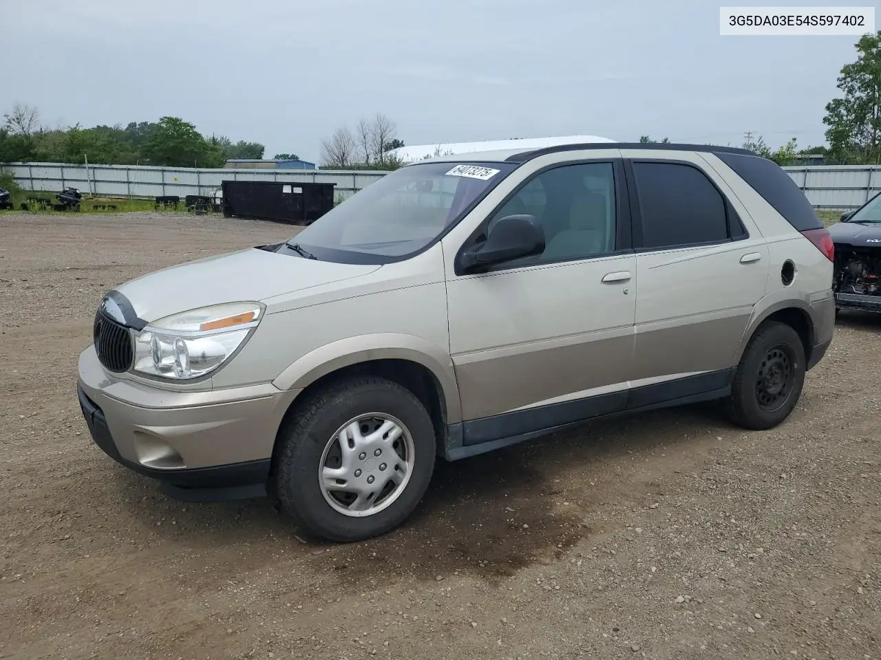 2004 Buick Rendezvous Cx VIN: 3G5DA03E54S597402 Lot: 64073275