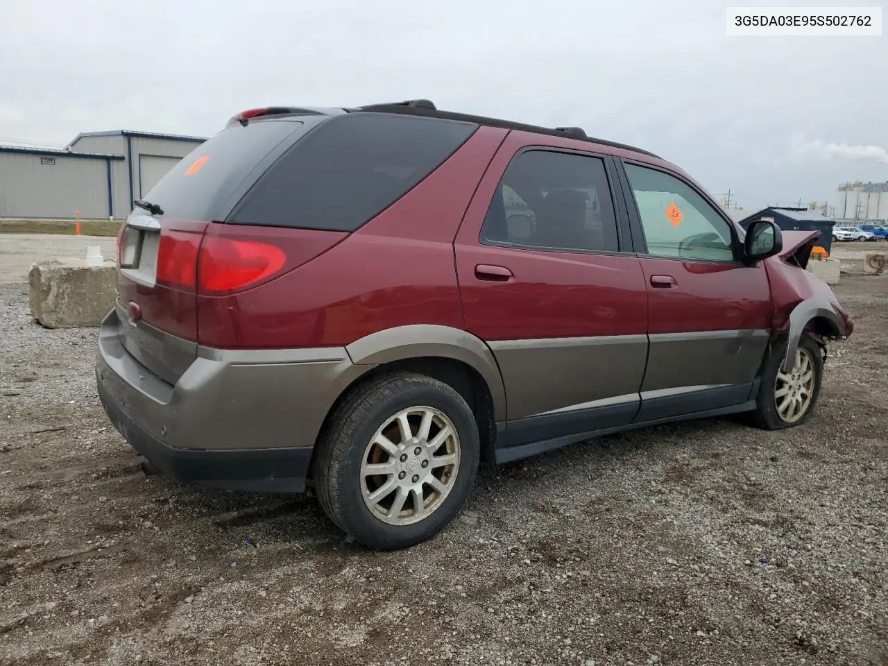 2005 Buick Rendezvous Cx VIN: 3G5DA03E95S502762 Lot: 49835875