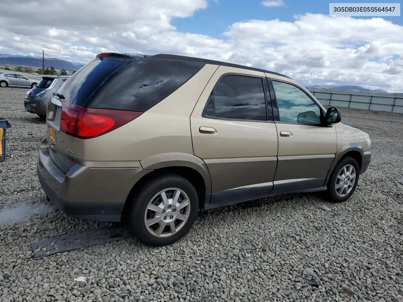 2005 Buick Rendezvous Cx VIN: 3G5DB03E05S564547 Lot: 55623175