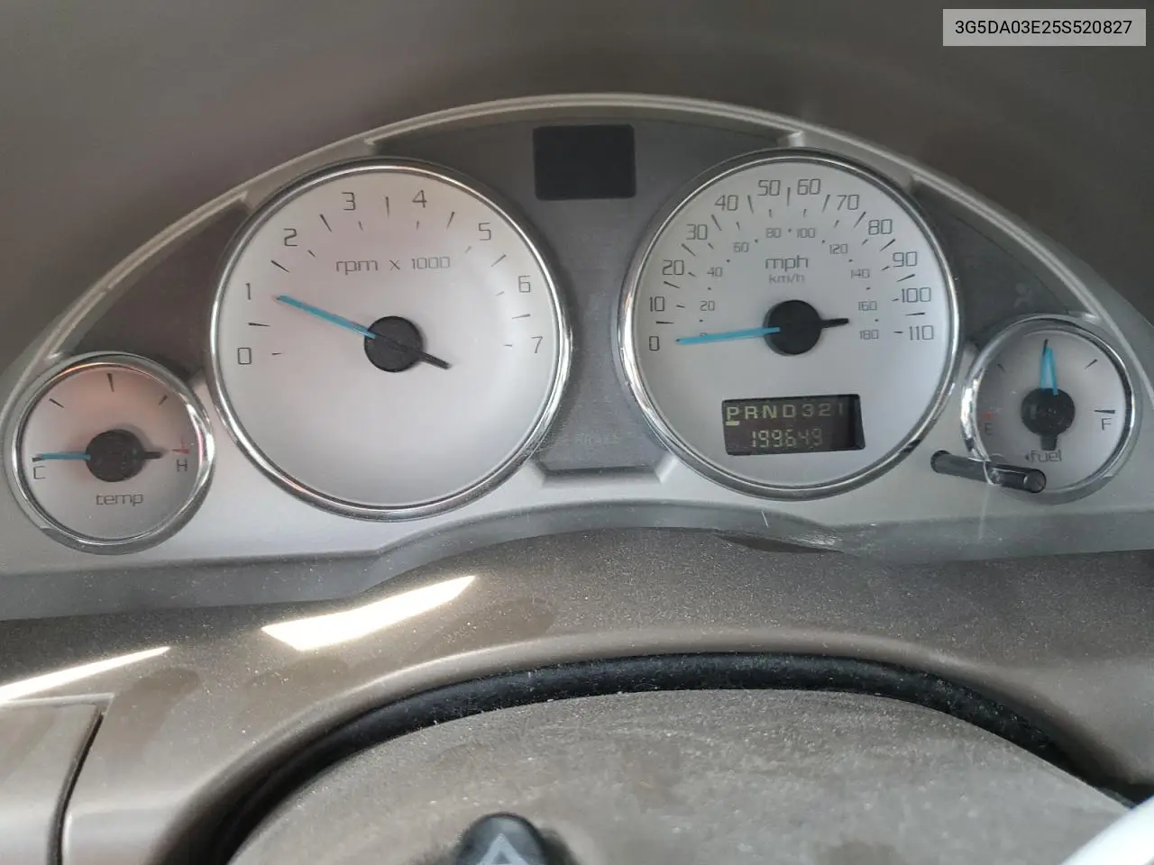 2005 Buick Rendezvous Cx VIN: 3G5DA03E25S520827 Lot: 56672205