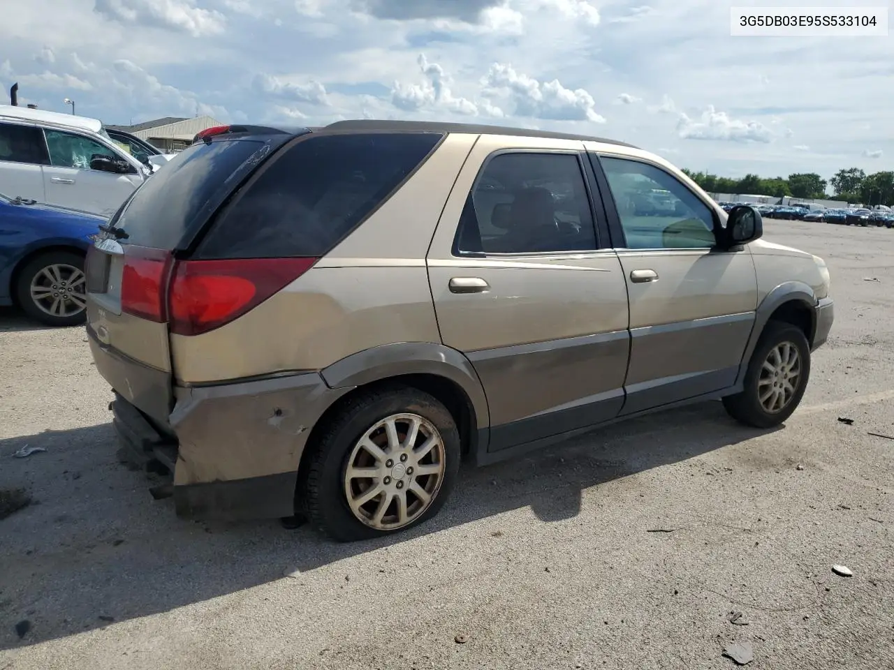 2005 Buick Rendezvous Cx VIN: 3G5DB03E95S533104 Lot: 62306205