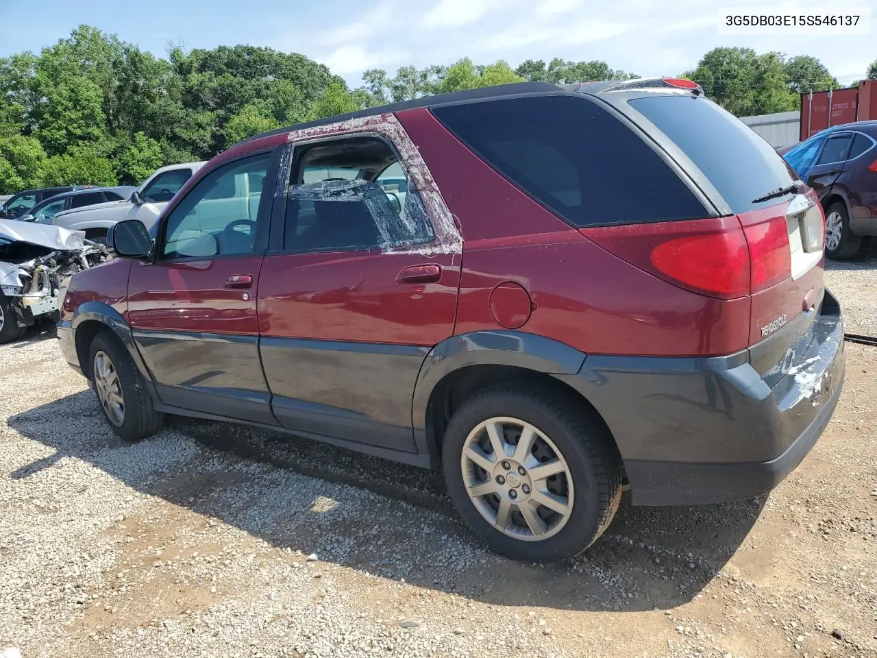 2005 Buick Rendezvous Cx VIN: 3G5DB03E15S546137 Lot: 62594825