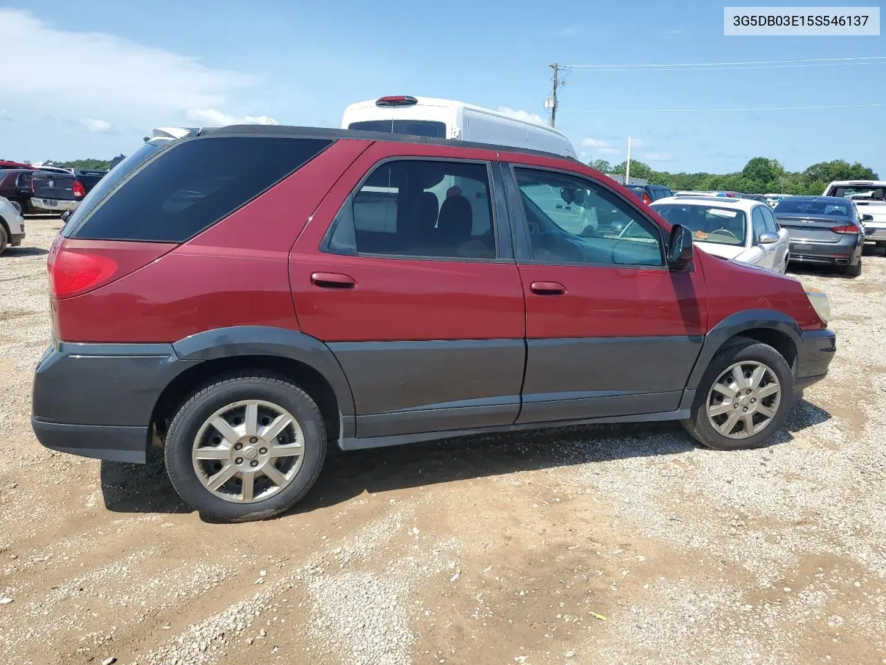 2005 Buick Rendezvous Cx VIN: 3G5DB03E15S546137 Lot: 62594825