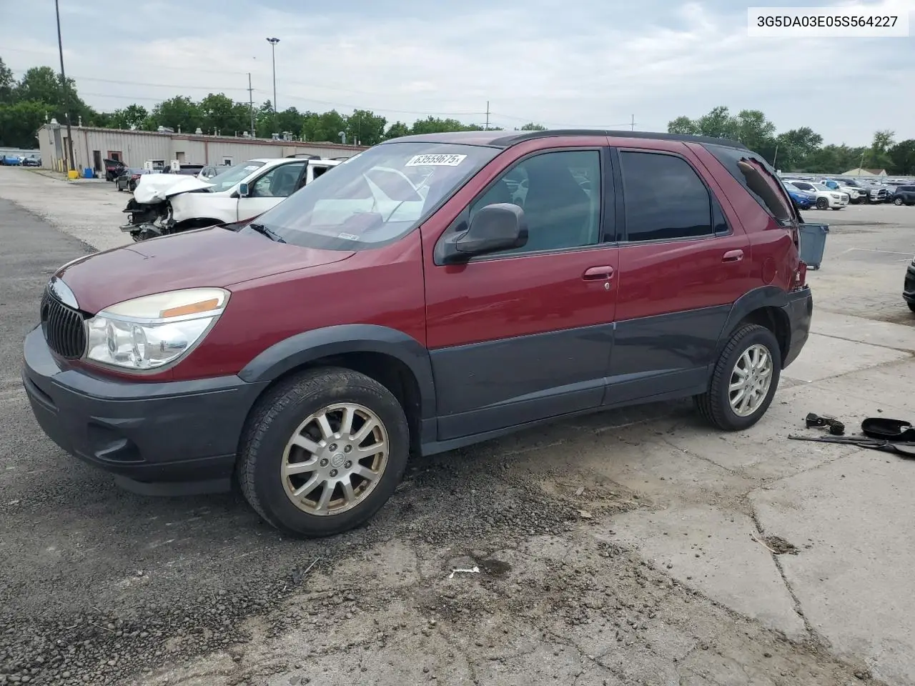 2005 Buick Rendezvous Cx VIN: 3G5DA03E05S564227 Lot: 63559675