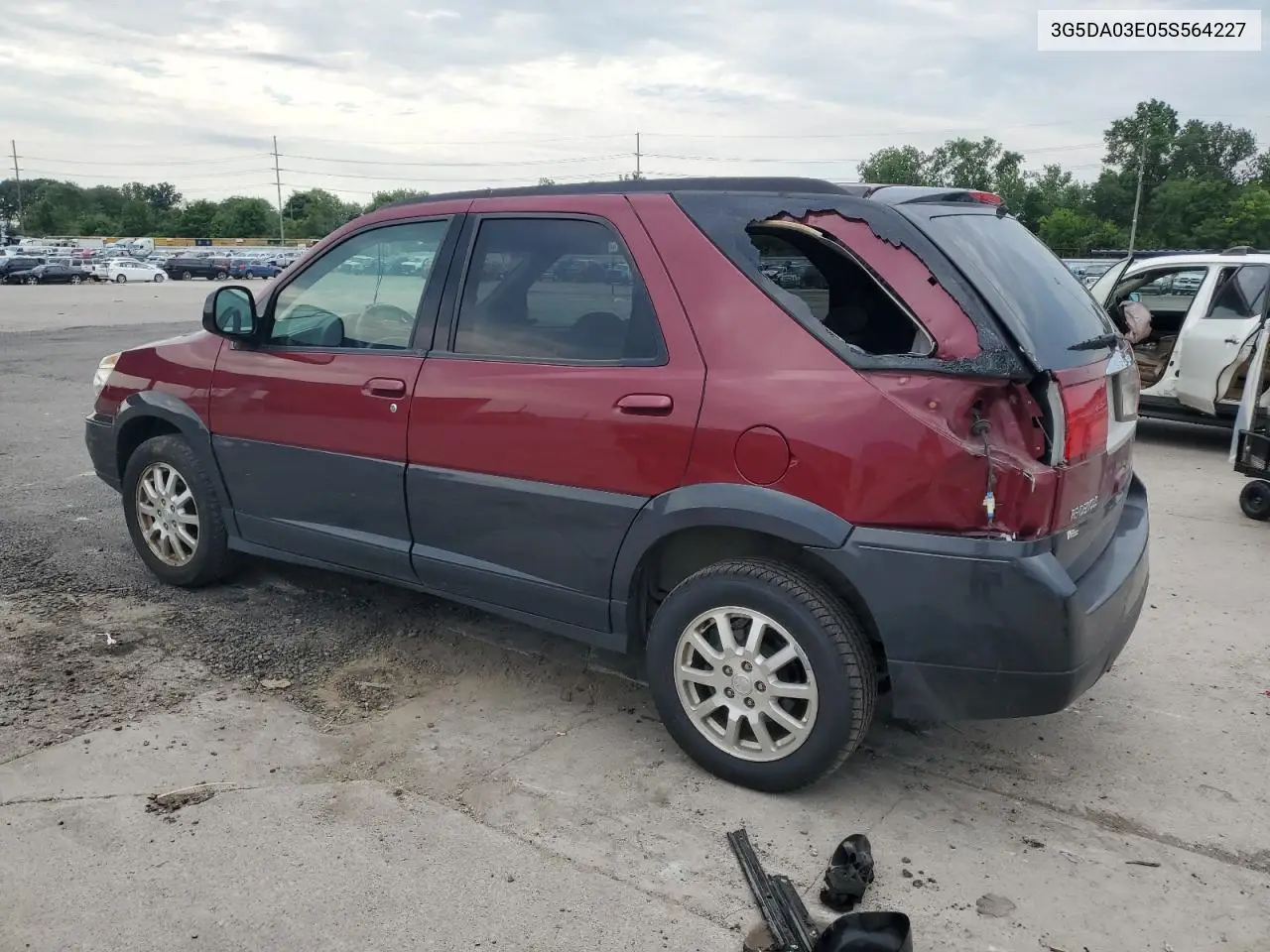 2005 Buick Rendezvous Cx VIN: 3G5DA03E05S564227 Lot: 63559675