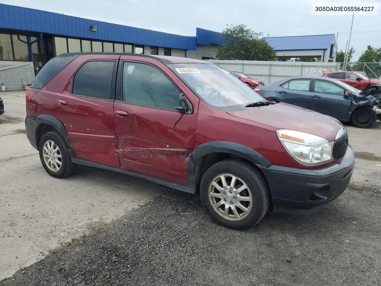 2005 Buick Rendezvous Cx VIN: 3G5DA03E05S564227 Lot: 63559675