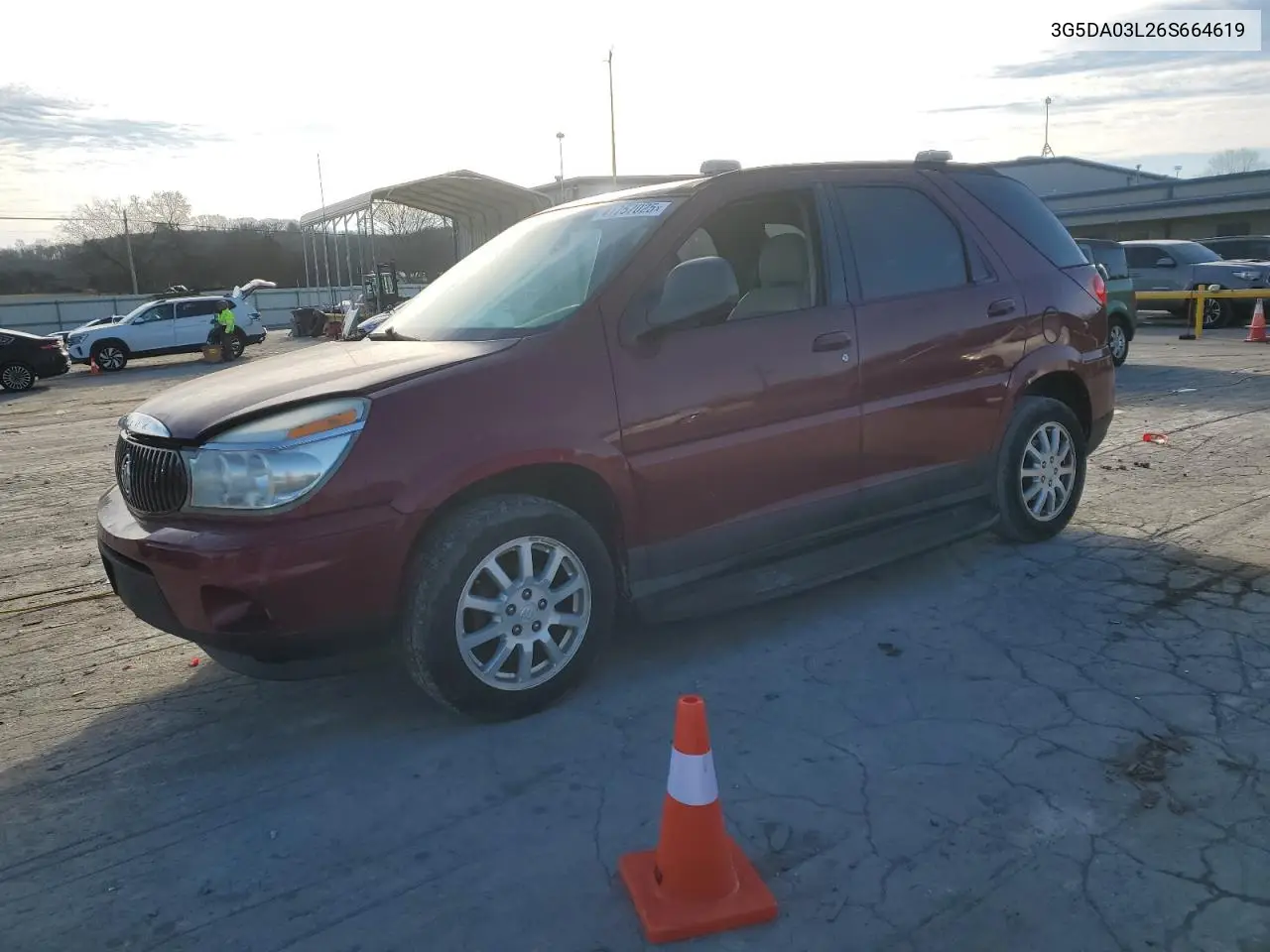 2006 Buick Rendezvous Cx VIN: 3G5DA03L26S664619 Lot: 41757025