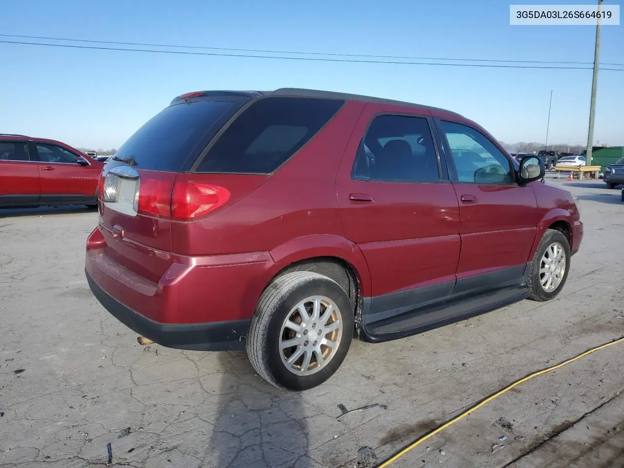 2006 Buick Rendezvous Cx VIN: 3G5DA03L26S664619 Lot: 41757025