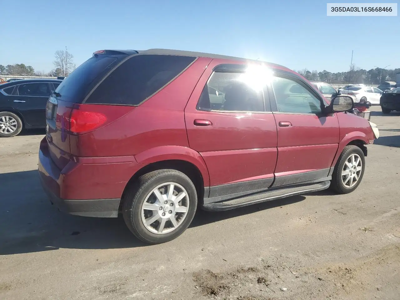 2006 Buick Rendezvous Cx VIN: 3G5DA03L16S668466 Lot: 45500215