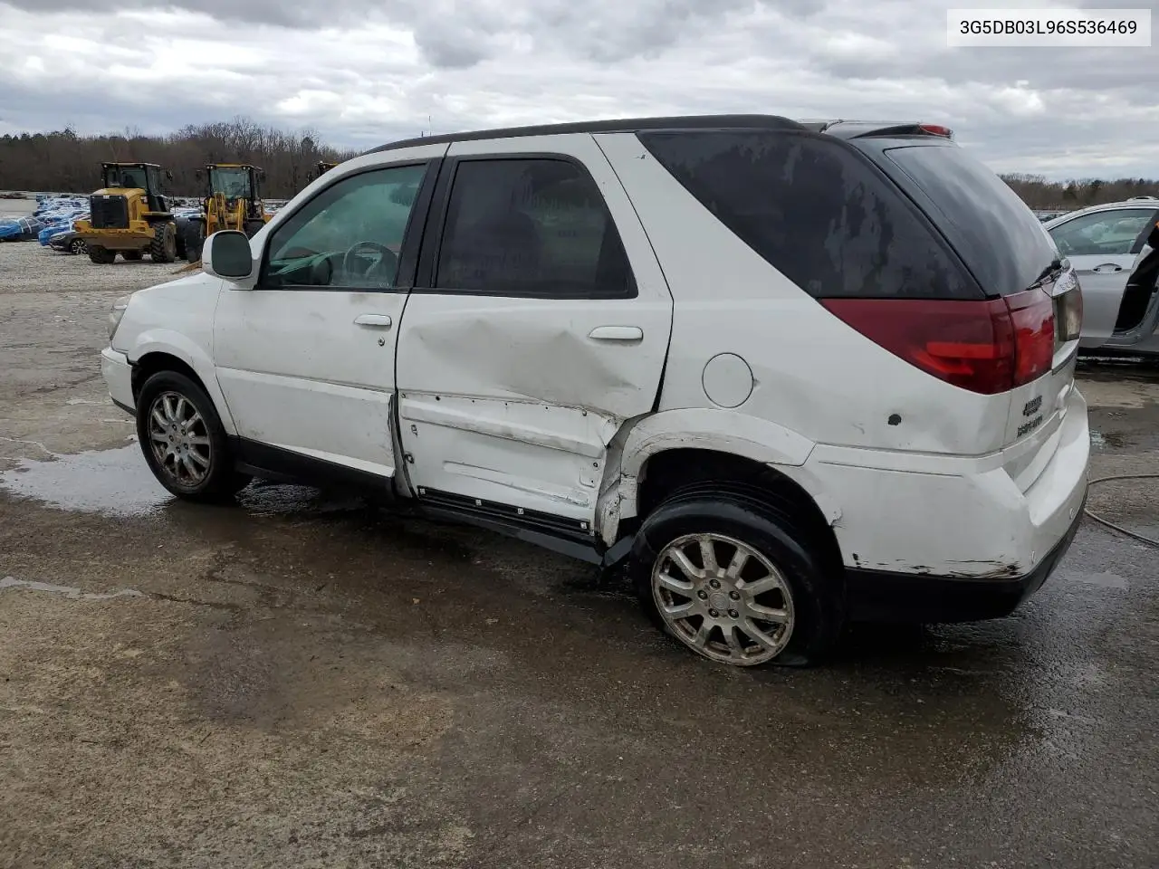 2006 Buick Rendezvous Cx VIN: 3G5DB03L96S536469 Lot: 46627325