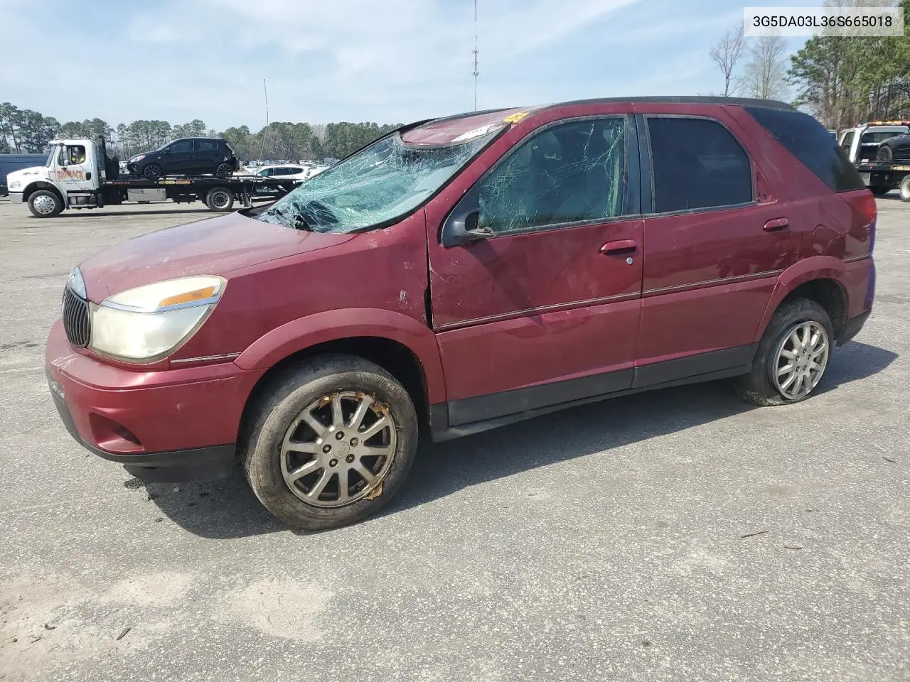 2006 Buick Rendezvous Cx VIN: 3G5DA03L36S665018 Lot: 48668025