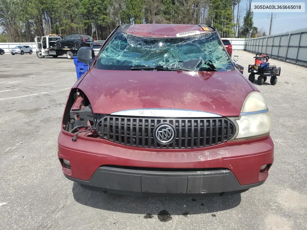 2006 Buick Rendezvous Cx VIN: 3G5DA03L36S665018 Lot: 48668025
