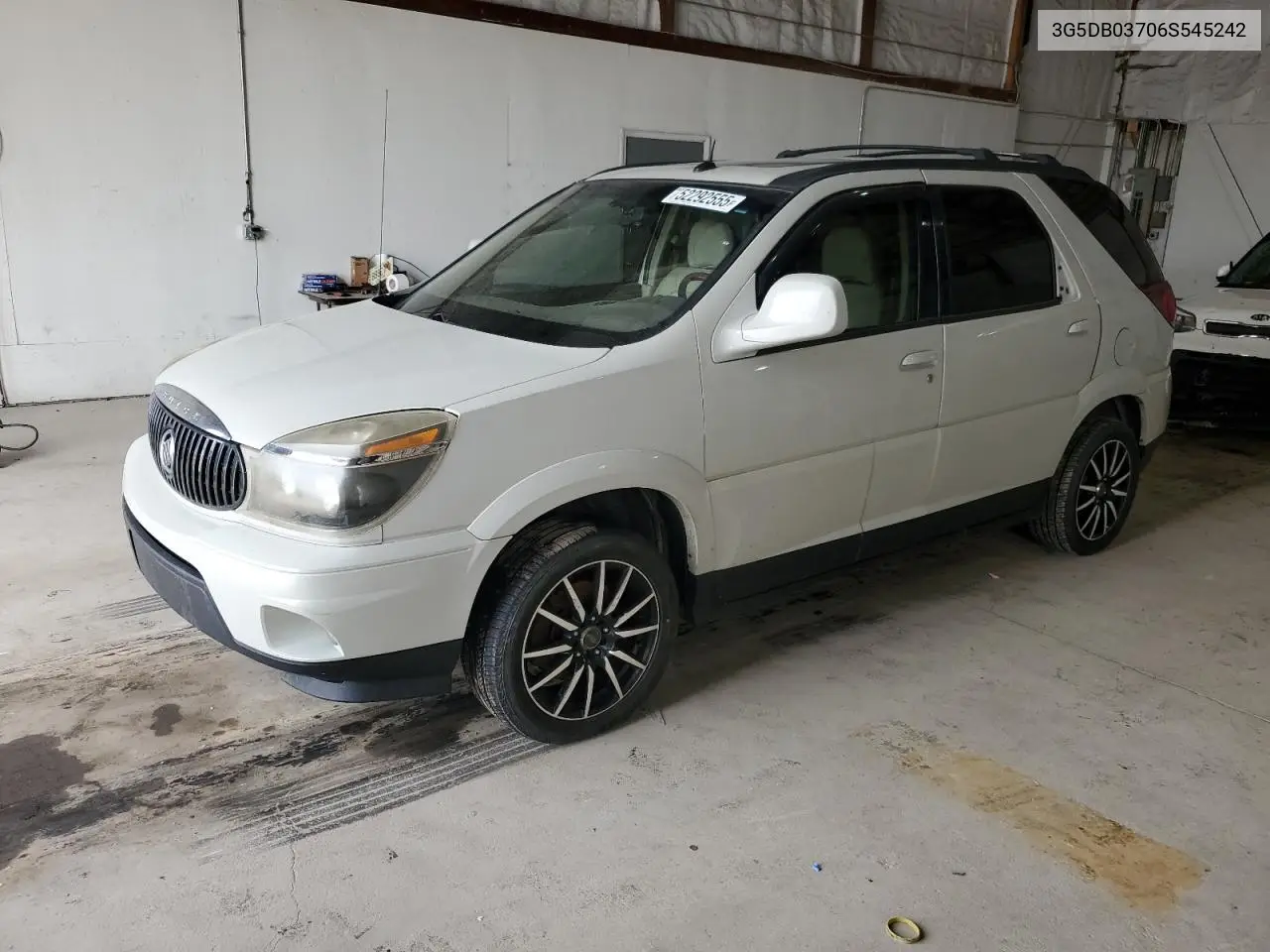 2006 Buick Rendezvous Cx VIN: 3G5DB03706S545242 Lot: 52292555