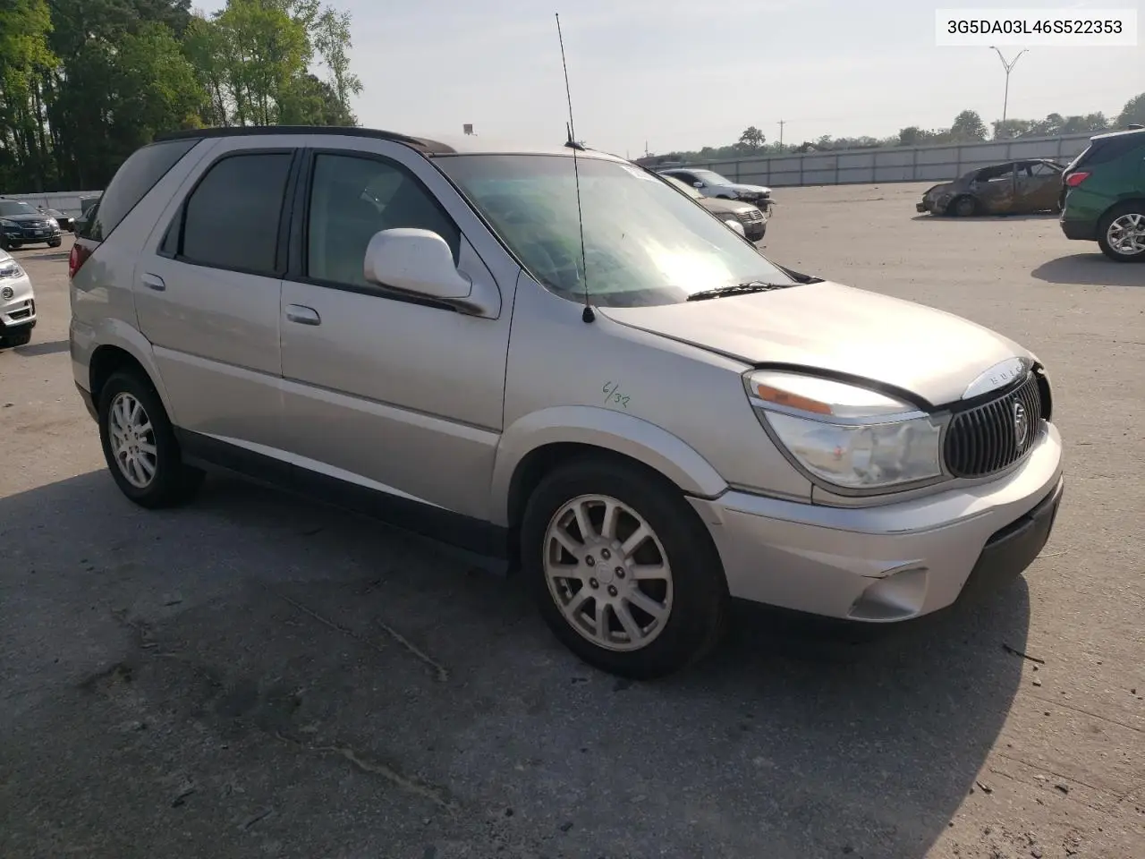 2006 Buick Rendezvous Cx VIN: 3G5DA03L46S522353 Lot: 52530165