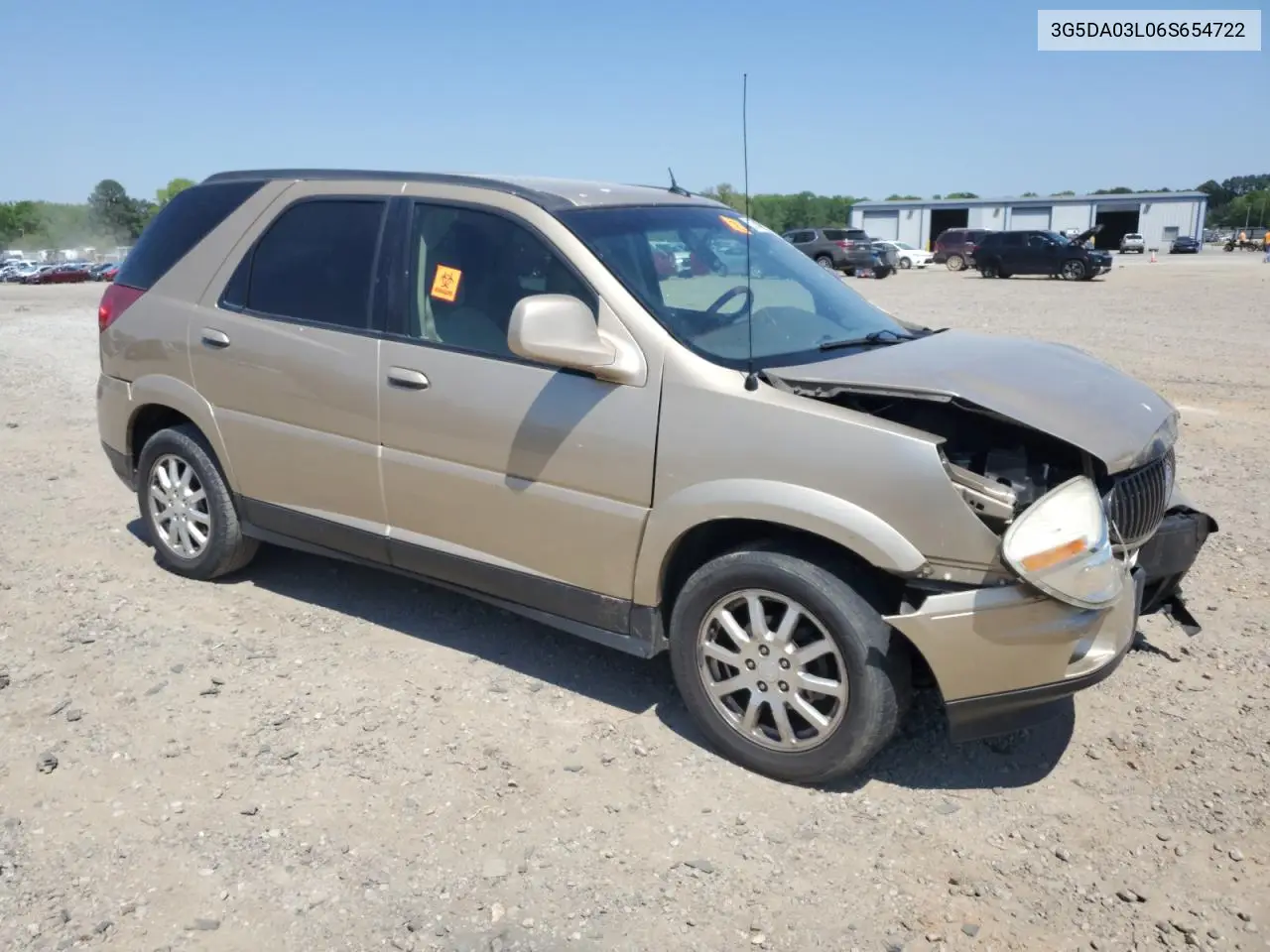 2006 Buick Rendezvous Cx VIN: 3G5DA03L06S654722 Lot: 53504245
