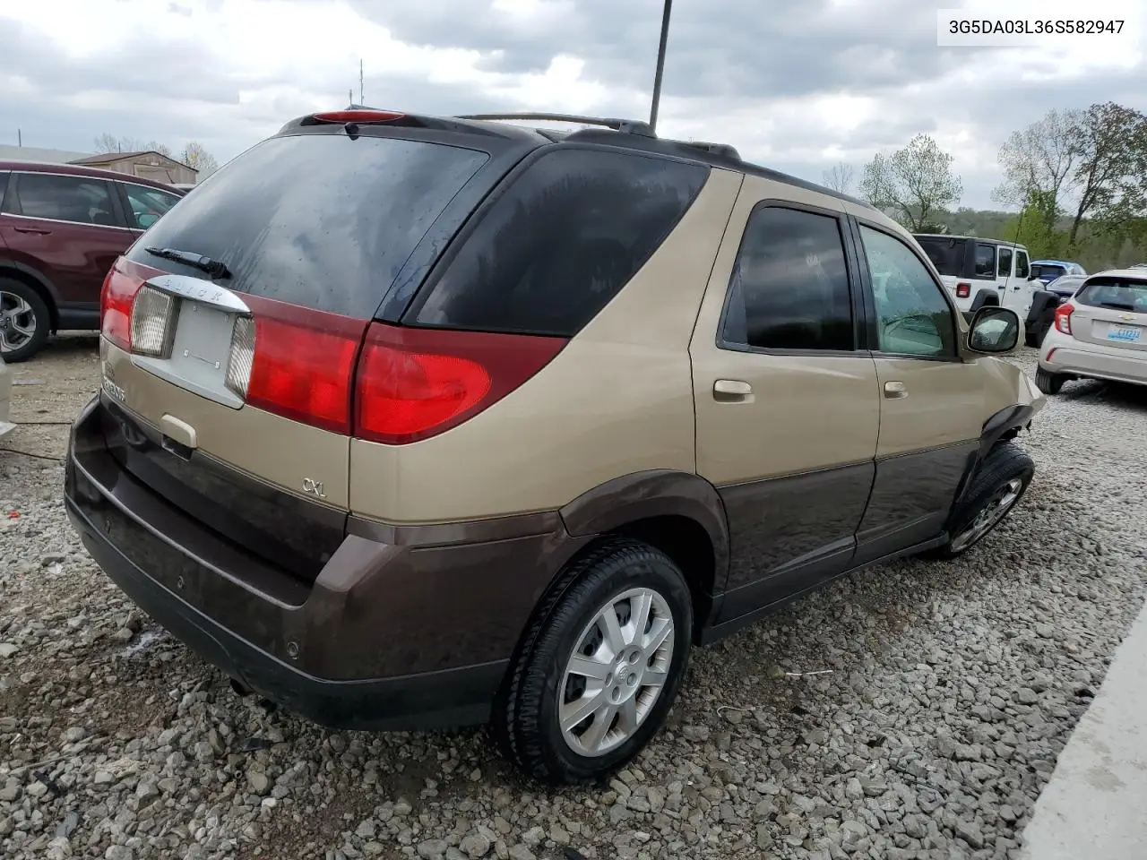 2006 Buick Rendezvous Cx VIN: 3G5DA03L36S582947 Lot: 53685525
