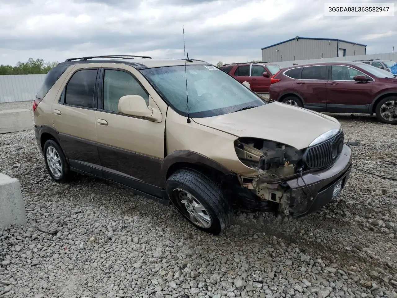 2006 Buick Rendezvous Cx VIN: 3G5DA03L36S582947 Lot: 53685525