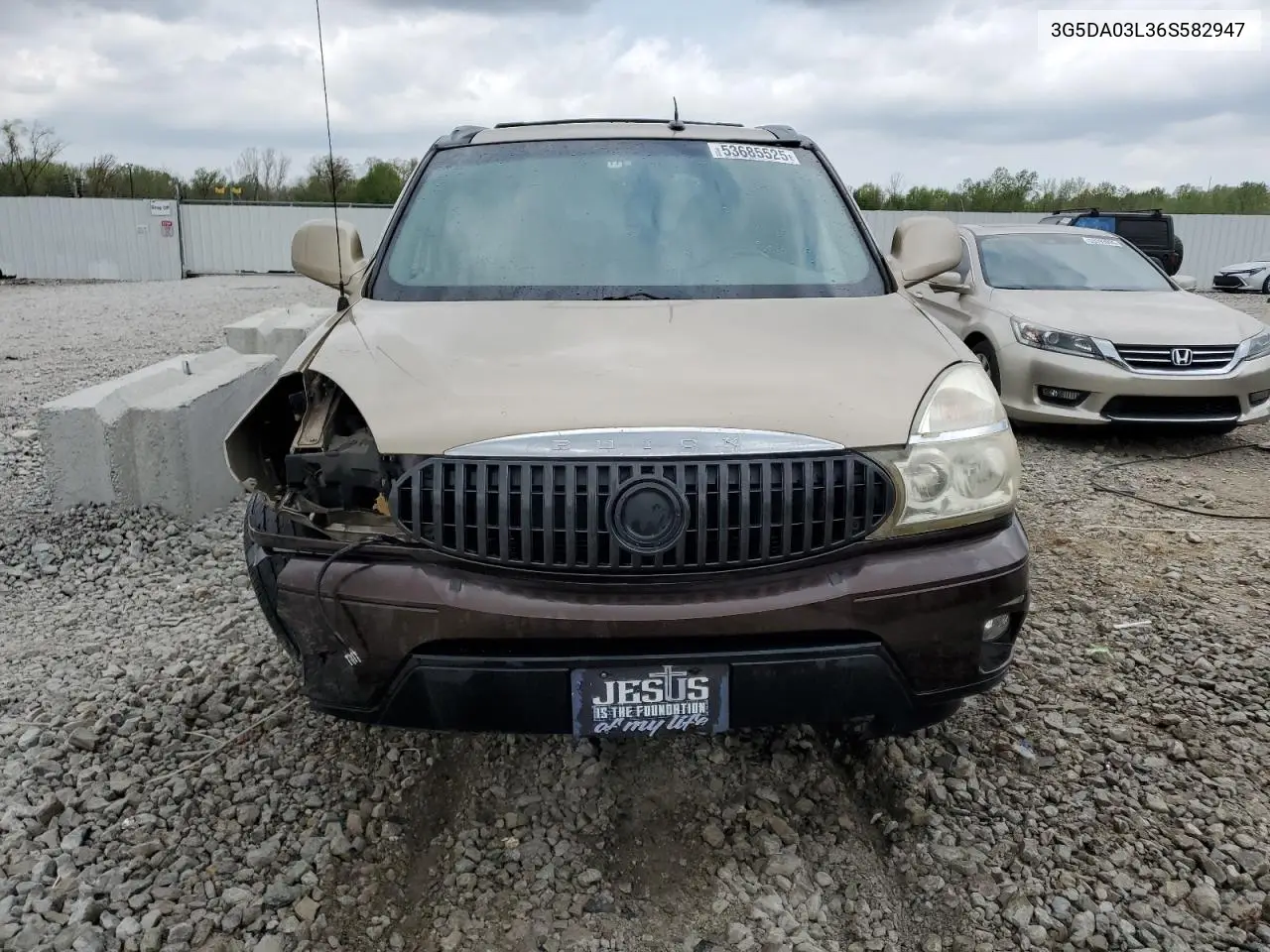 2006 Buick Rendezvous Cx VIN: 3G5DA03L36S582947 Lot: 53685525