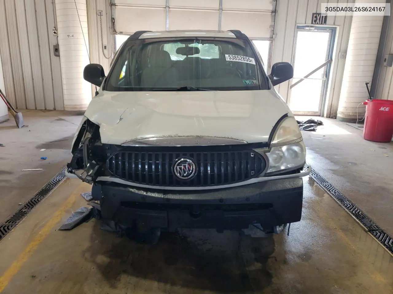 2006 Buick Rendezvous Cx VIN: 3G5DA03L26S624167 Lot: 53852855