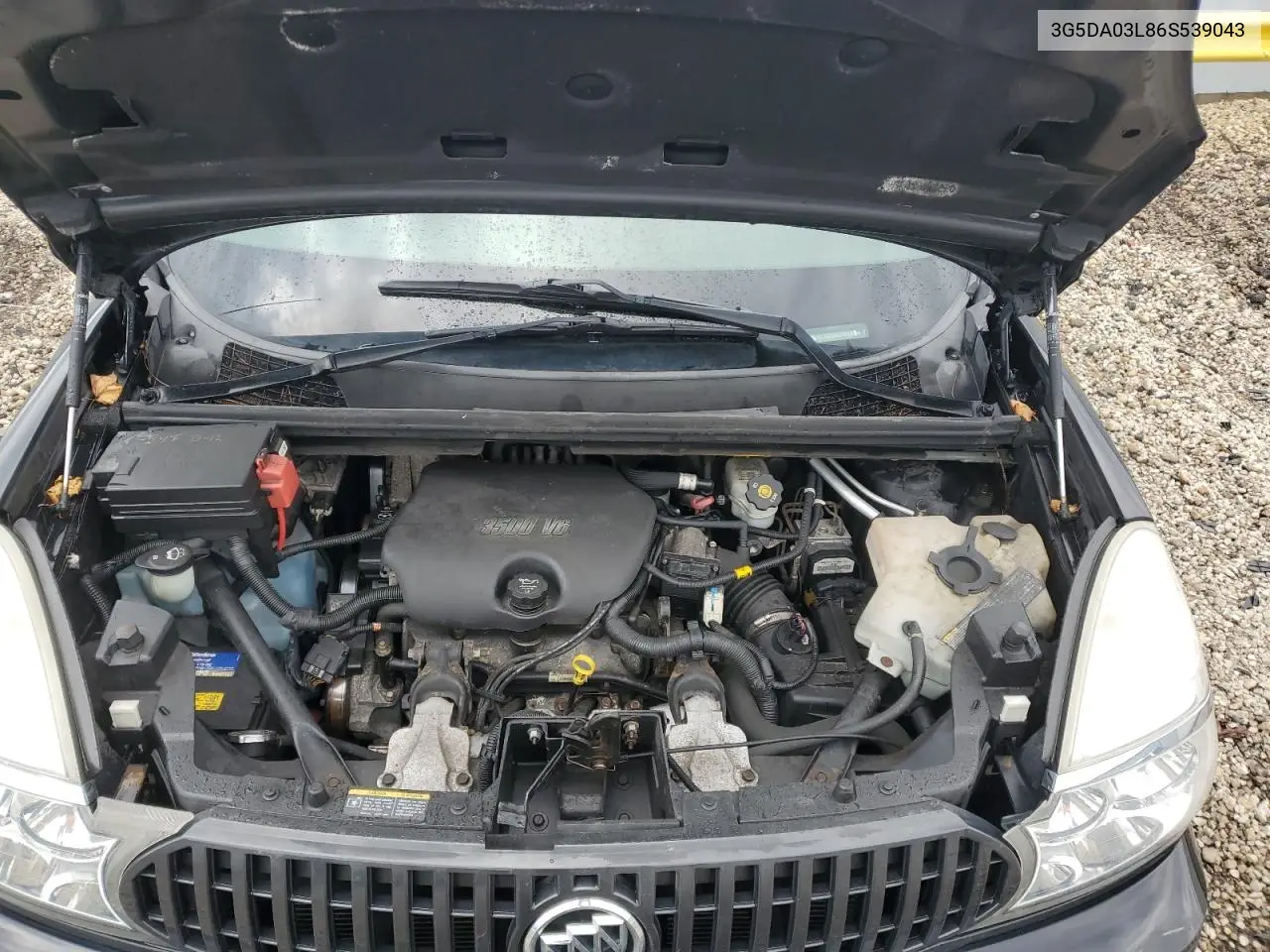 2006 Buick Rendezvous Cx VIN: 3G5DA03L86S539043 Lot: 53863035