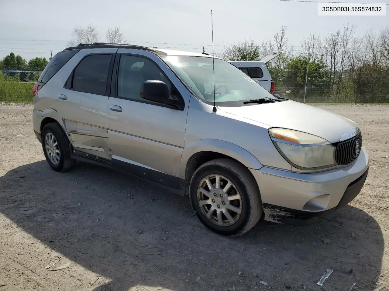 2006 Buick Rendezvous Cx VIN: 3G5DB03L56S574832 Lot: 54401045