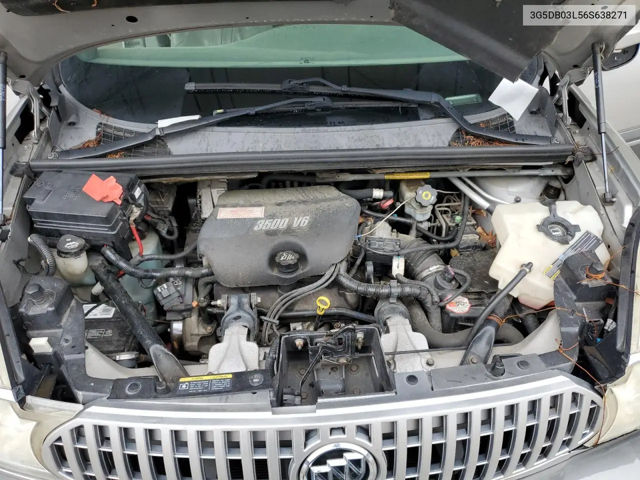 2006 Buick Rendezvous Cx VIN: 3G5DB03L56S638271 Lot: 58242715