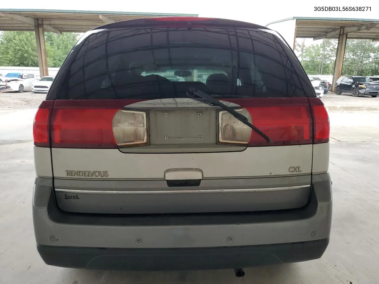 2006 Buick Rendezvous Cx VIN: 3G5DB03L56S638271 Lot: 58242715
