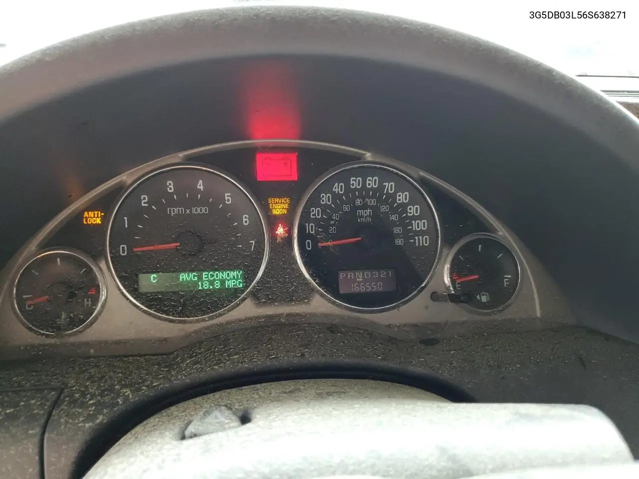 2006 Buick Rendezvous Cx VIN: 3G5DB03L56S638271 Lot: 58242715