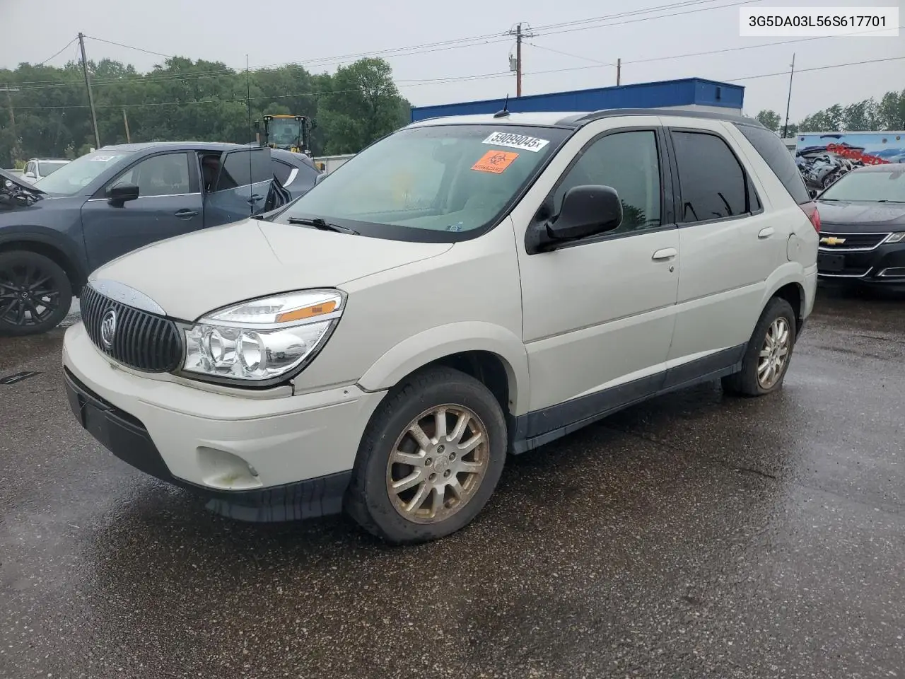 2006 Buick Rendezvous Cx VIN: 3G5DA03L56S617701 Lot: 59099045