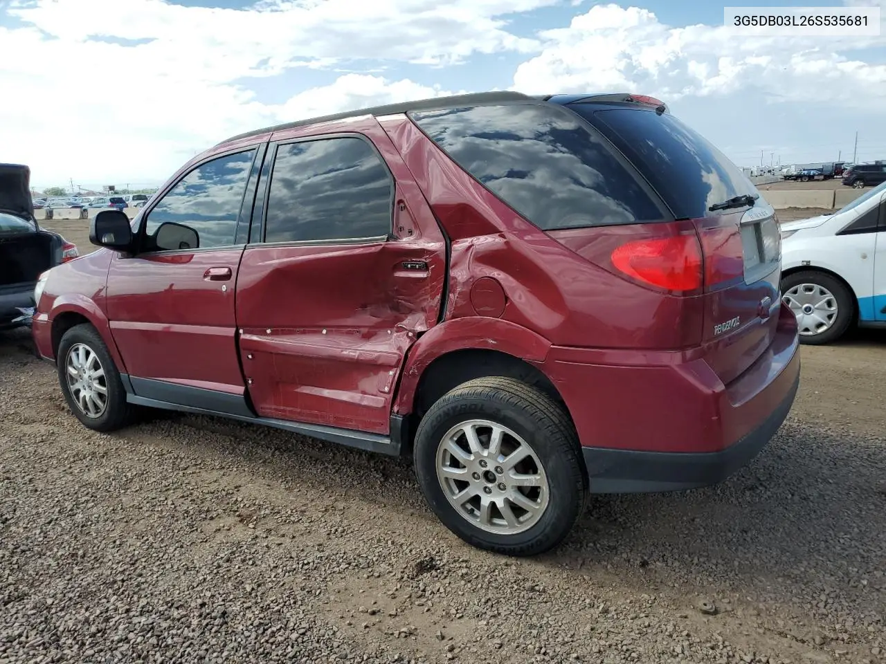 2006 Buick Rendezvous Cx VIN: 3G5DB03L26S535681 Lot: 62037535