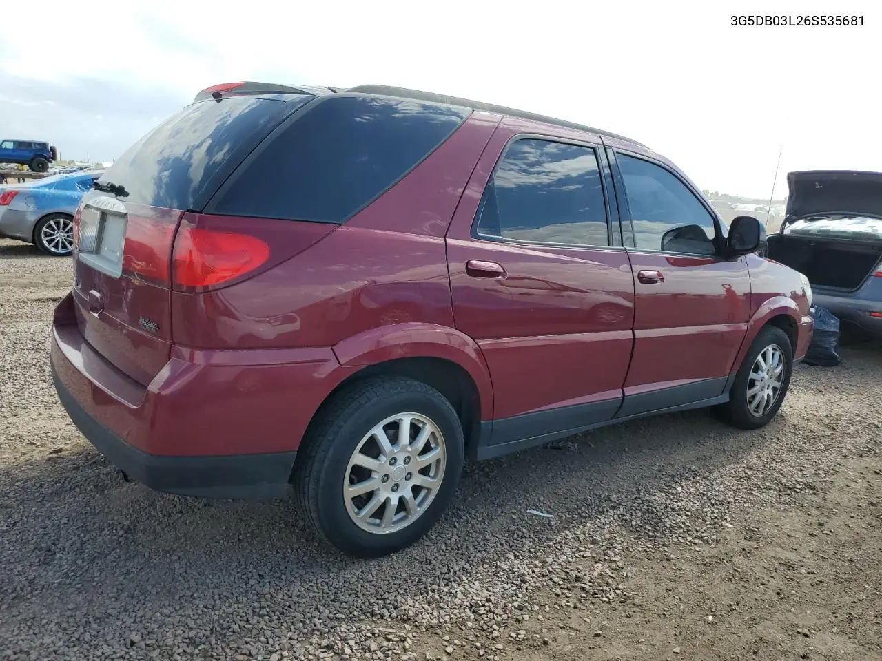 2006 Buick Rendezvous Cx VIN: 3G5DB03L26S535681 Lot: 62037535