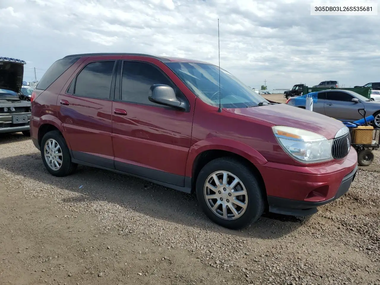 2006 Buick Rendezvous Cx VIN: 3G5DB03L26S535681 Lot: 62037535