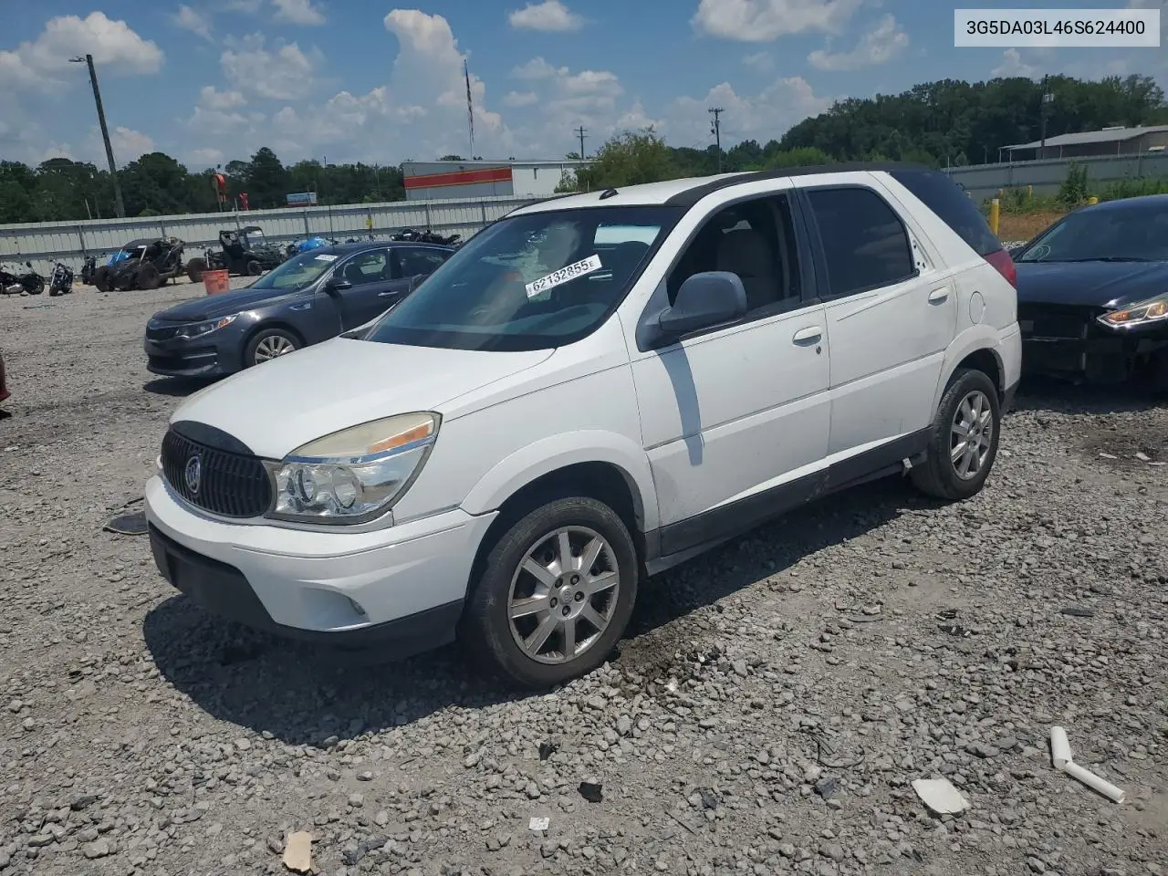 2006 Buick Rendezvous Cx VIN: 3G5DA03L46S624400 Lot: 62132855