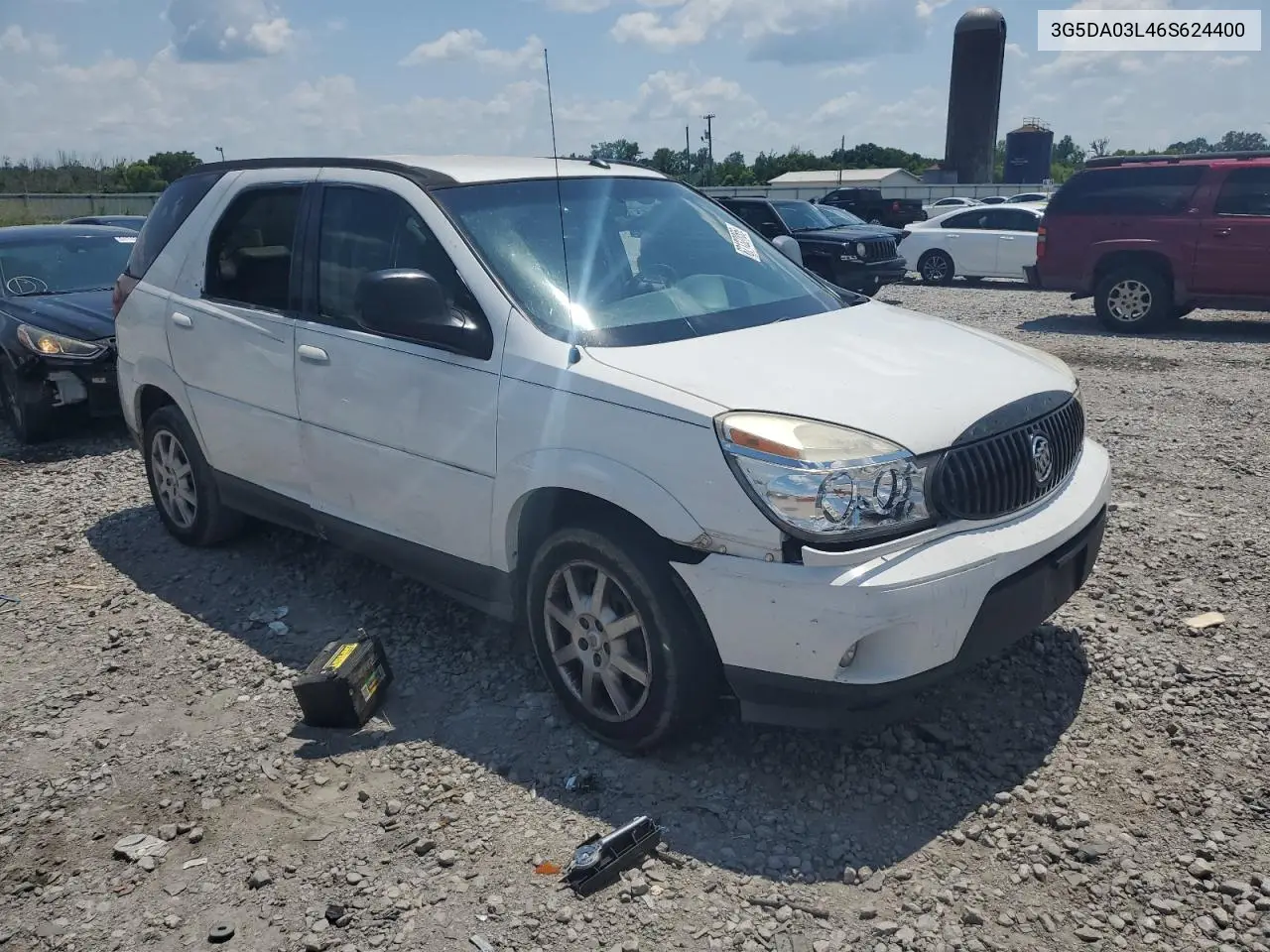 2006 Buick Rendezvous Cx VIN: 3G5DA03L46S624400 Lot: 62132855