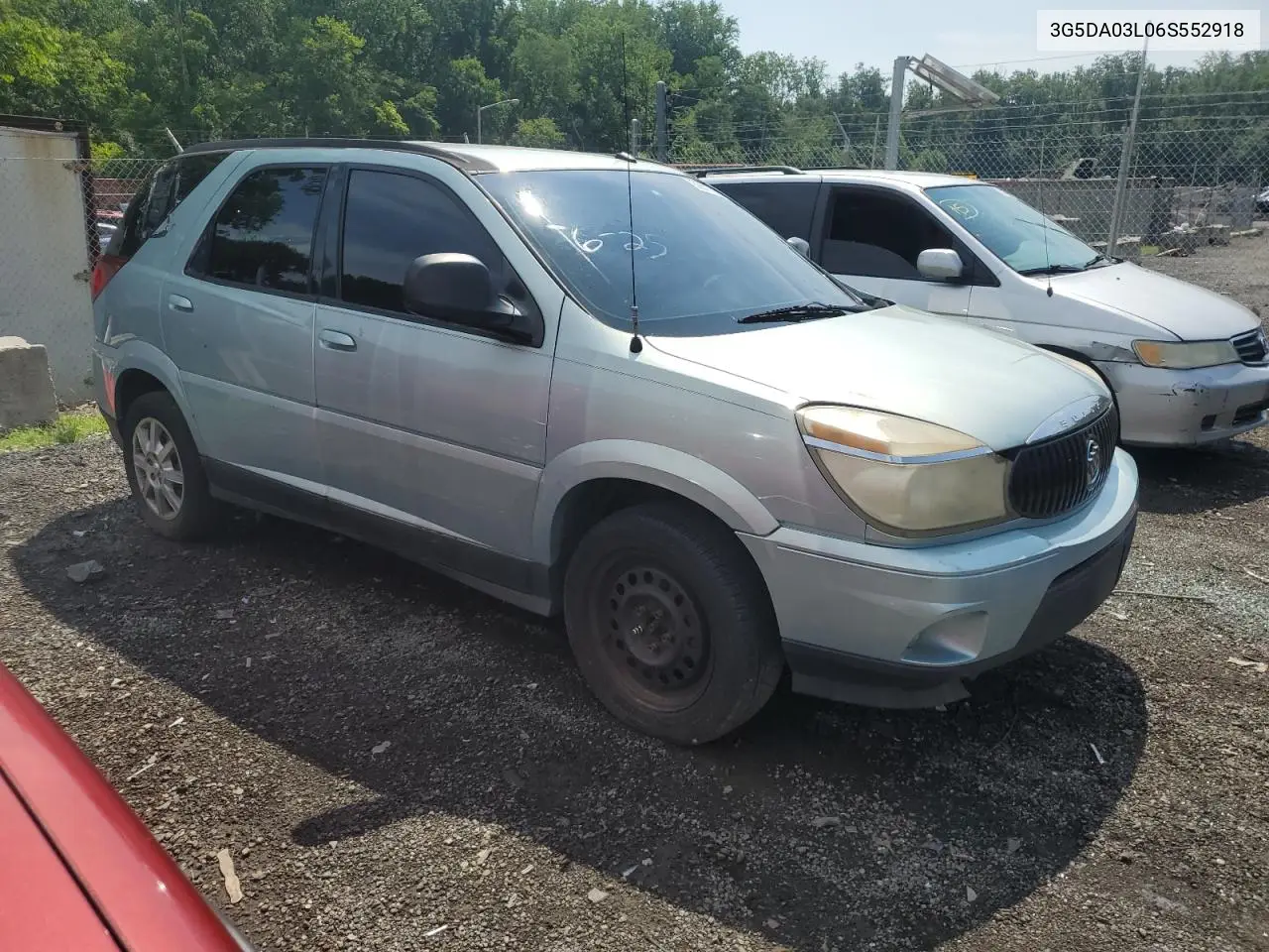 2006 Buick Rendezvous Cx VIN: 3G5DA03L06S552918 Lot: 62677065